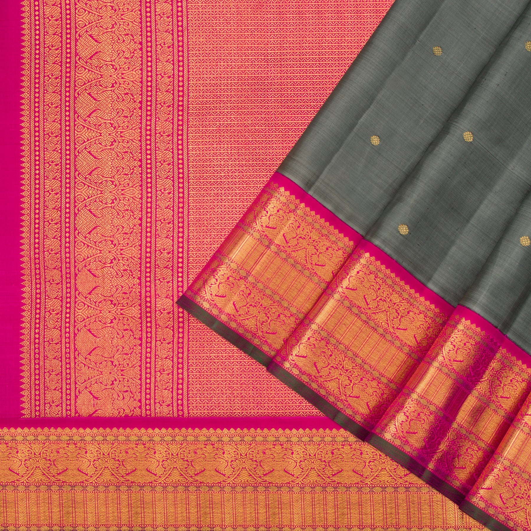 Kanakavalli Kanjivaram Silk Sari 23-110-HS001-08305 - Cover View
