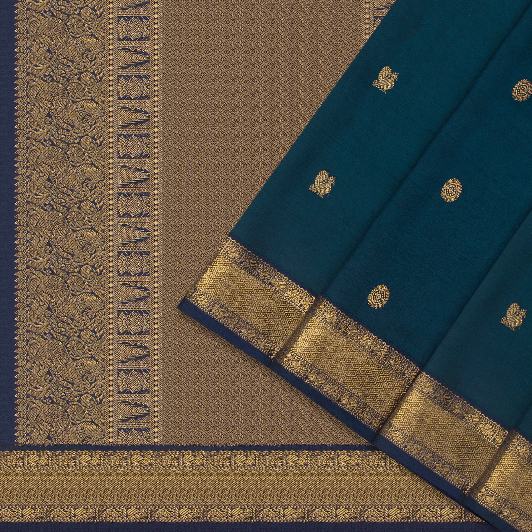 Kanakavalli Kanjivaram Silk Sari 23-110-HS001-08311 - Cover View