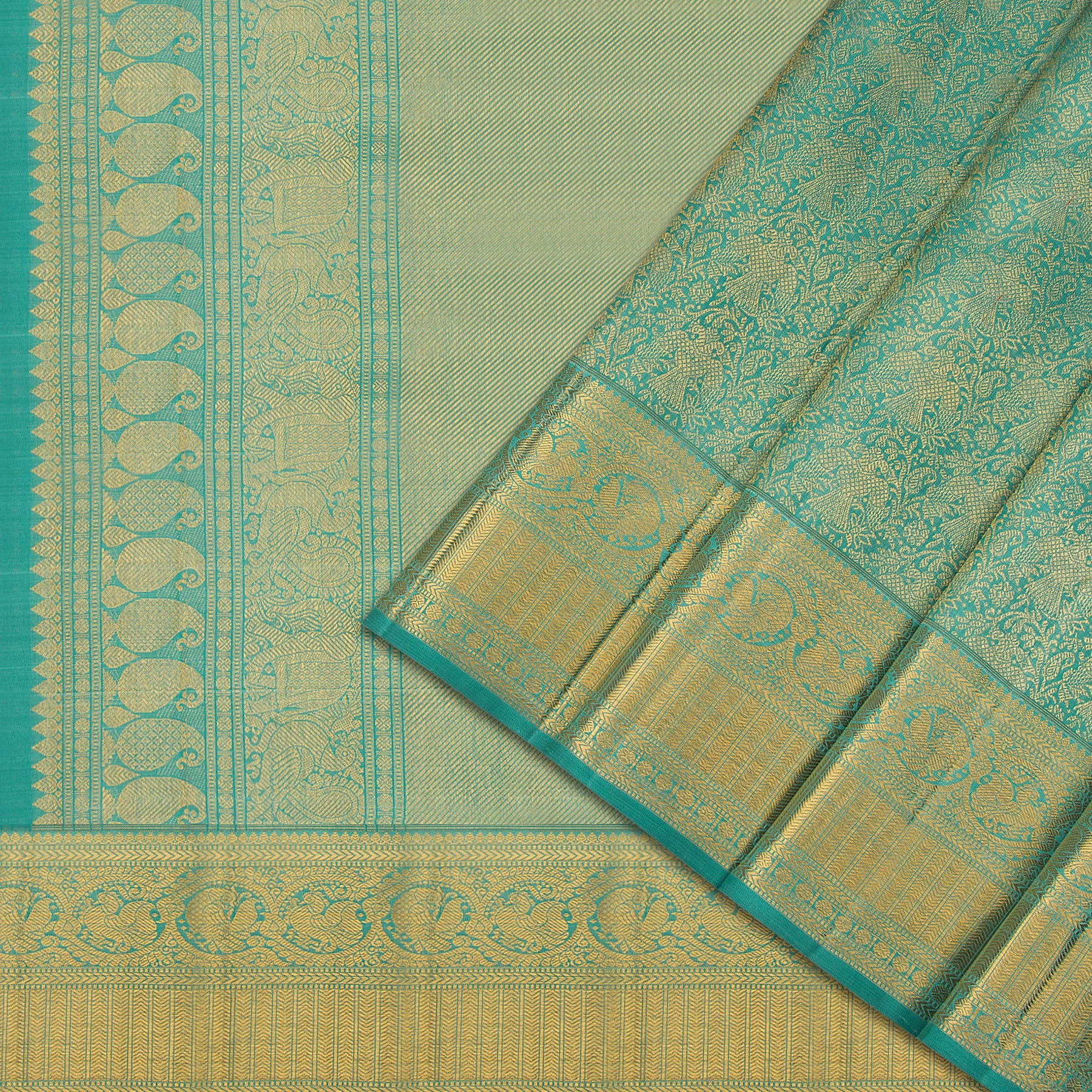 Kanakavalli Kanjivaram Silk Sari 23-110-HS001-08315 - Cover View