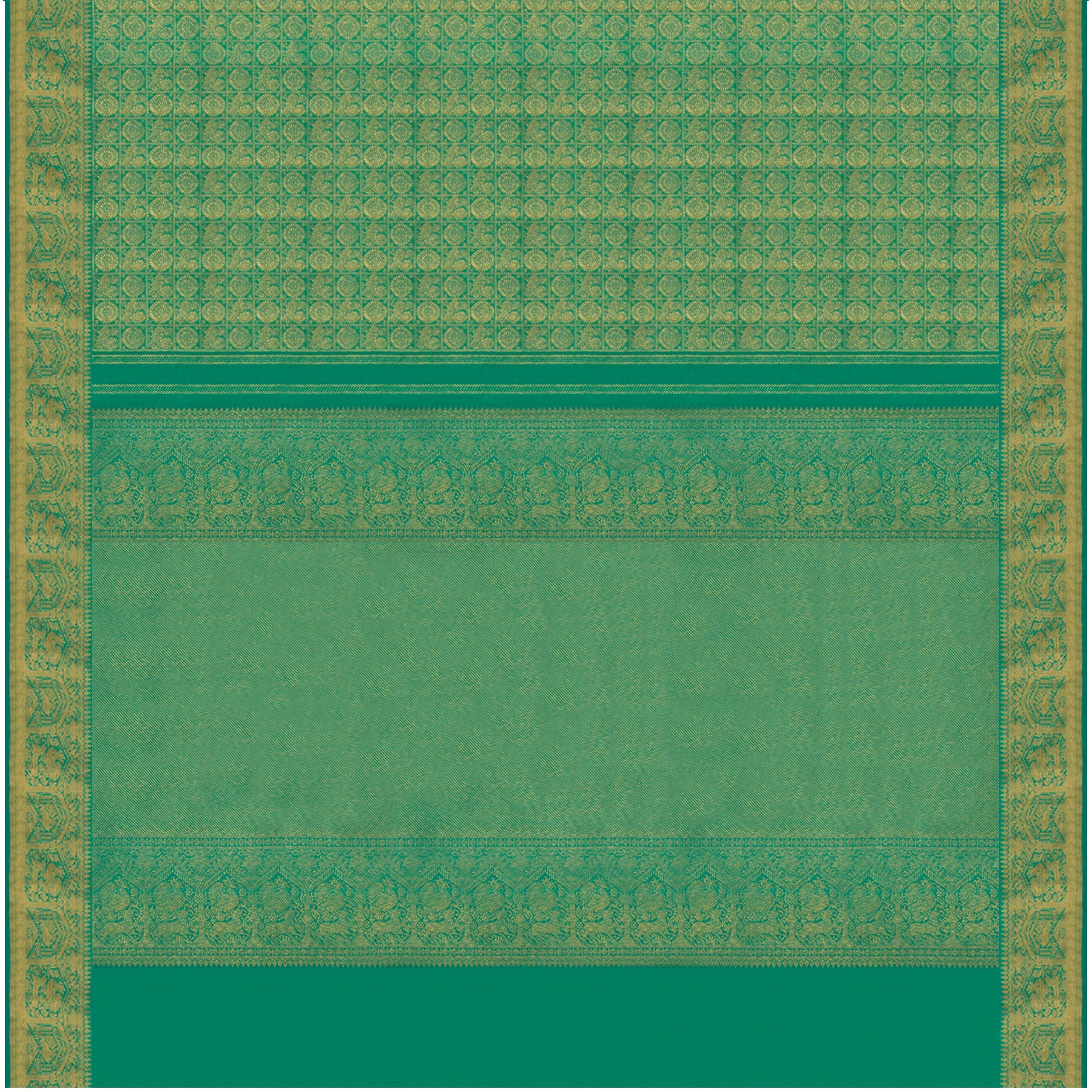 Kanakavalli Kanjivaram Silk Sari 23-110-HS001-08316 - Full View
