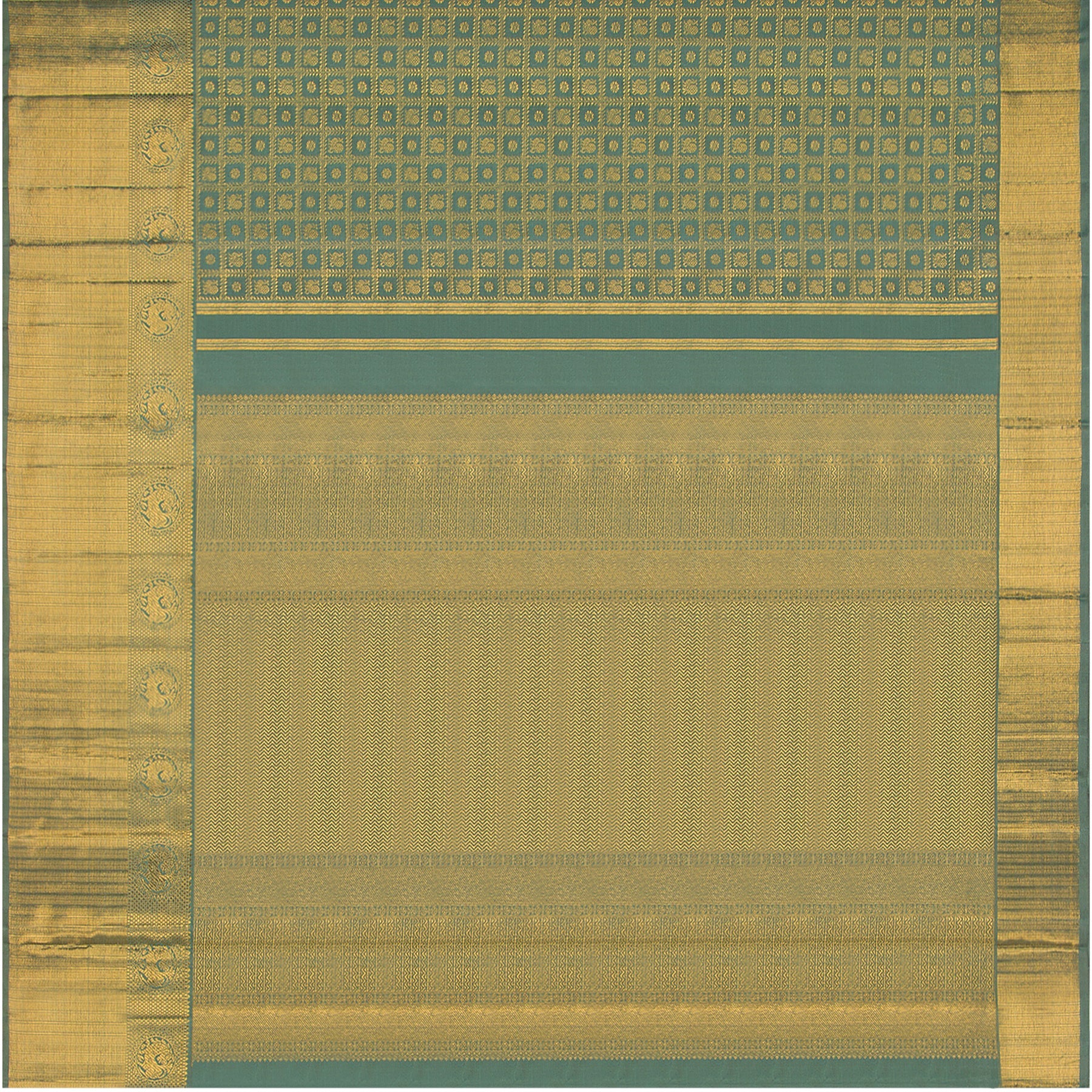 Kanakavalli Kanjivaram Silk Sari 23-110-HS001-08325 - Full View