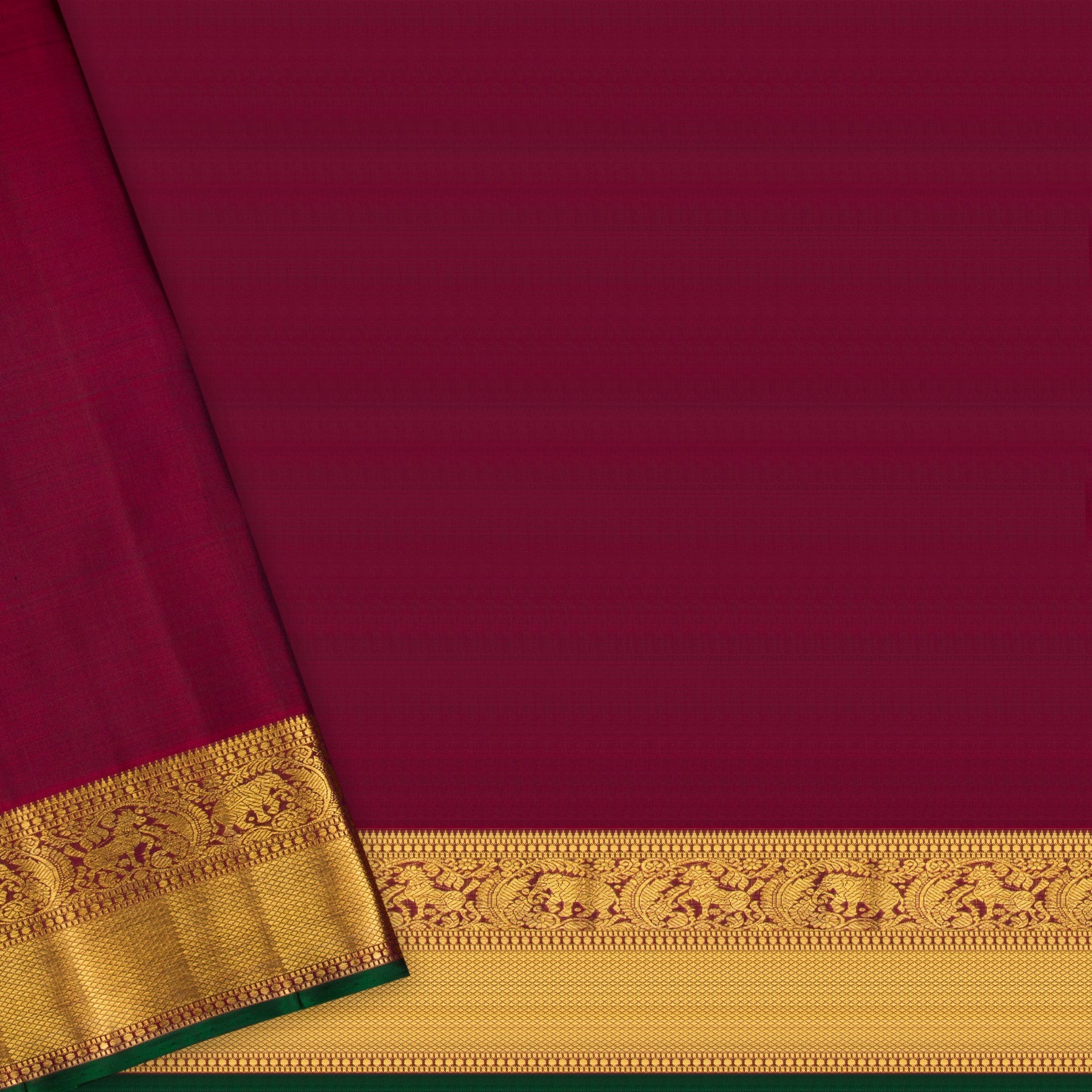 Kanakavalli Kanjivaram Silk Sari 23-110-HS001-09920 - Blouse View