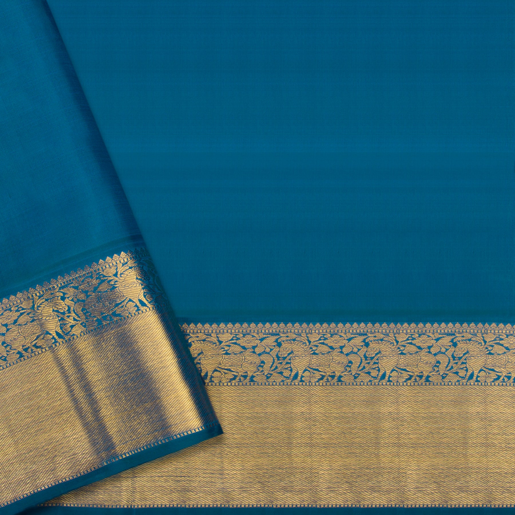 Kanakavalli Kanjivaram Silk Sari 23-110-HS001-09938 - Blouse View