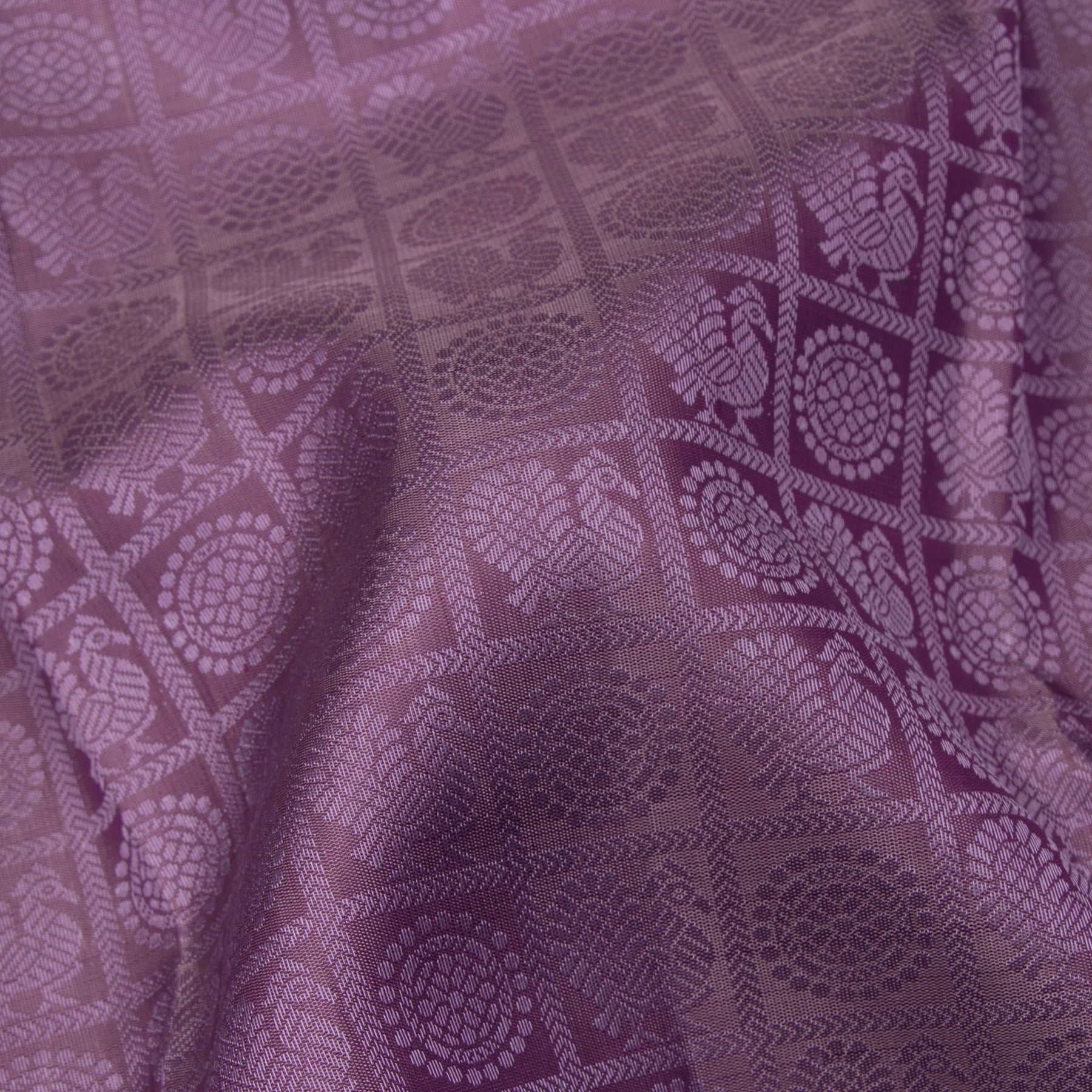 Kanakavalli Kanjivaram Silk Sari 23-110-HS001-09970 - Fabric View