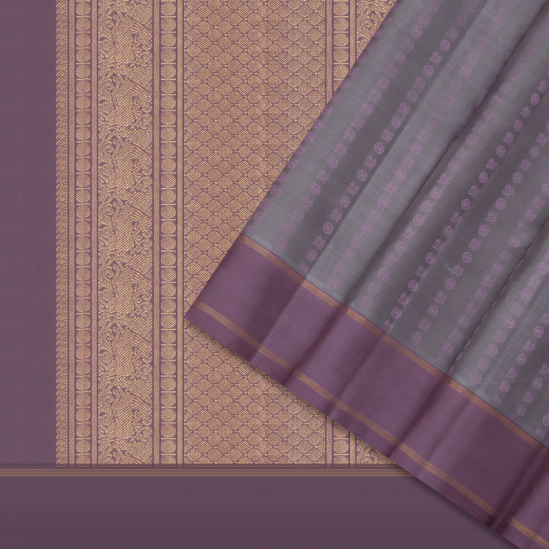 Kanakavalli Kanjivaram Silk Sari 23-110-HS001-09973 - Cover View