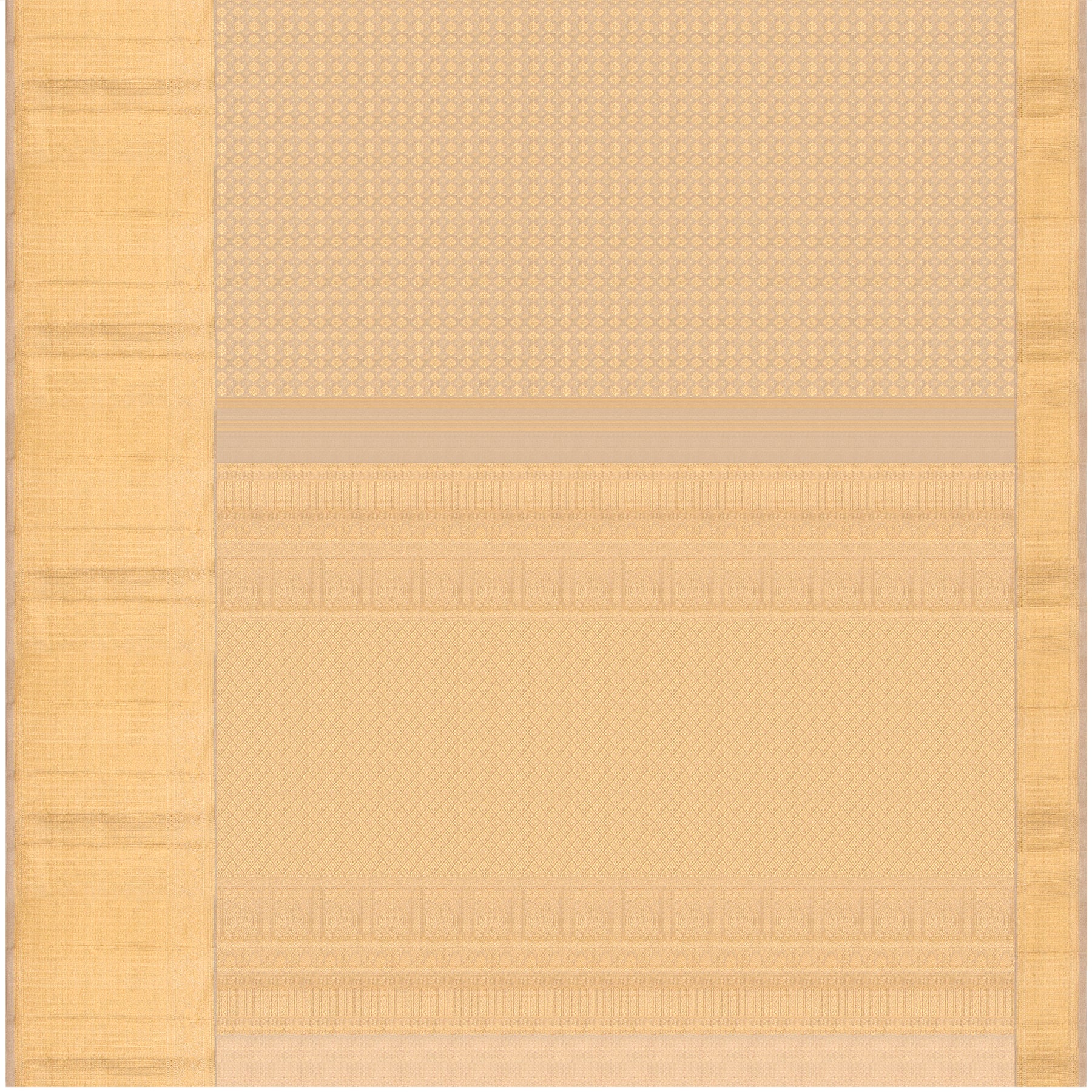 Kanakavalli Kanjivaram Silk Sari 23-110-HS001-09987 - Full View
