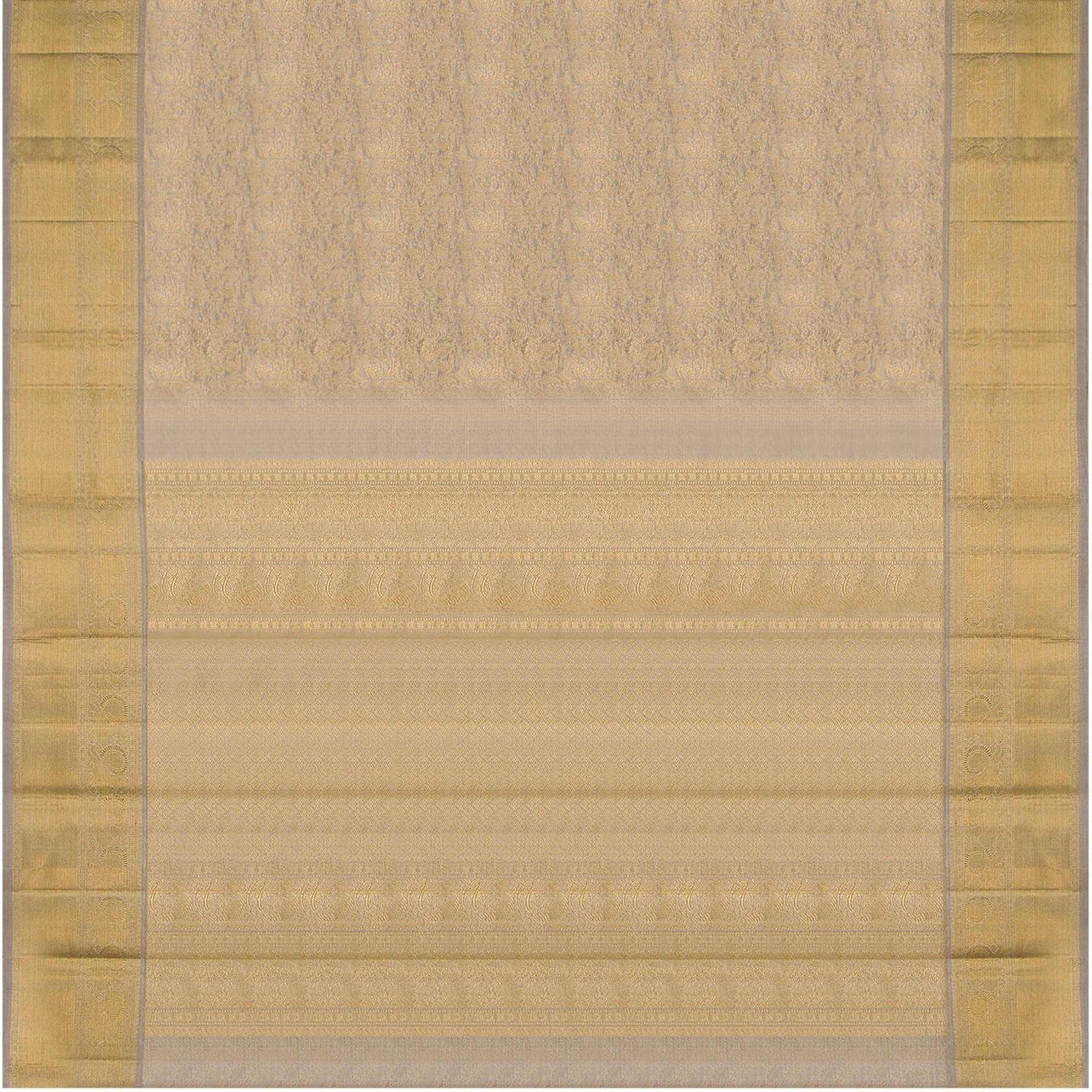 Kanakavalli Kanjivaram Silk Sari 23-110-HS001-09990 - Full View