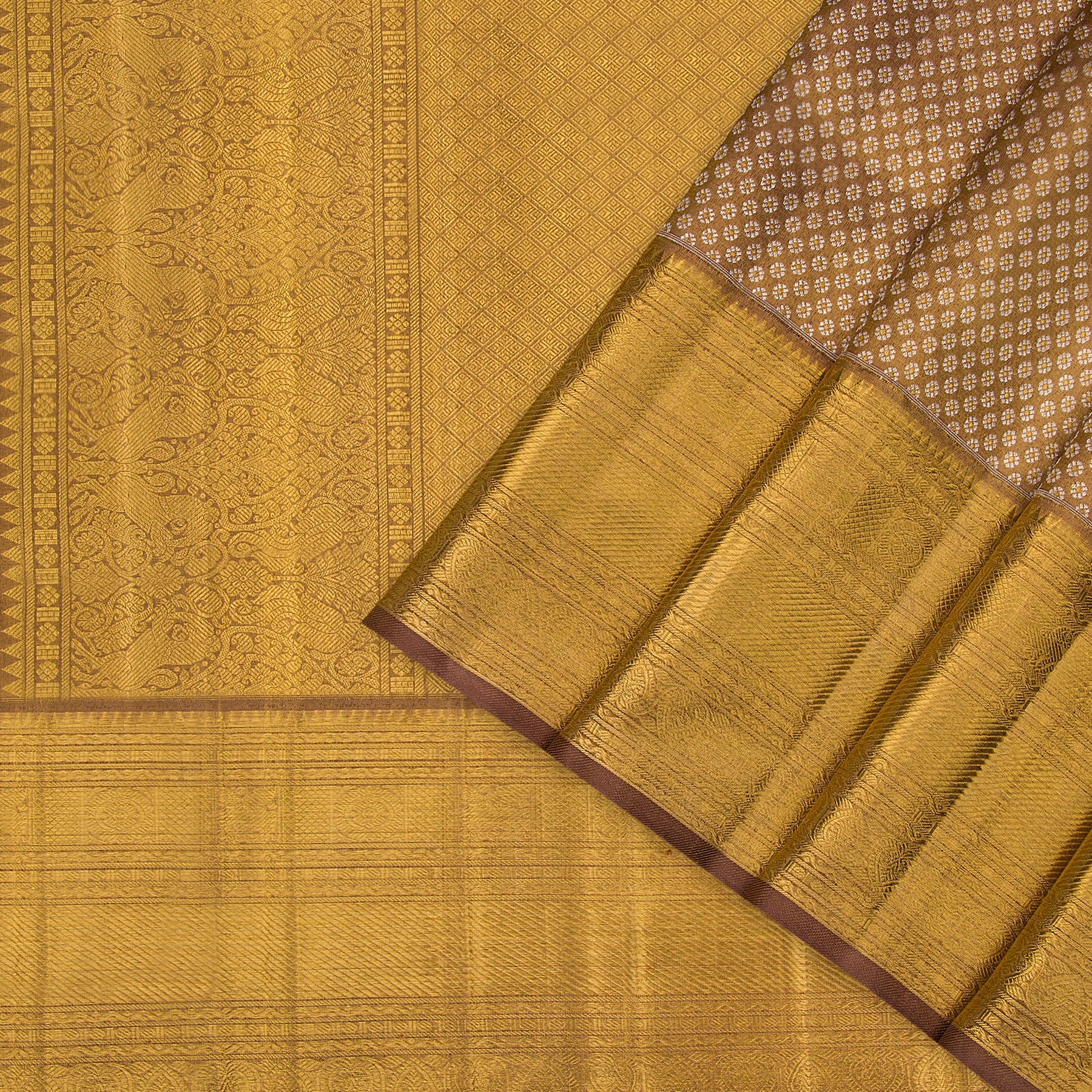 Kanakavalli Kanjivaram Silk Sari 23-110-HS001-09991 - Cover View