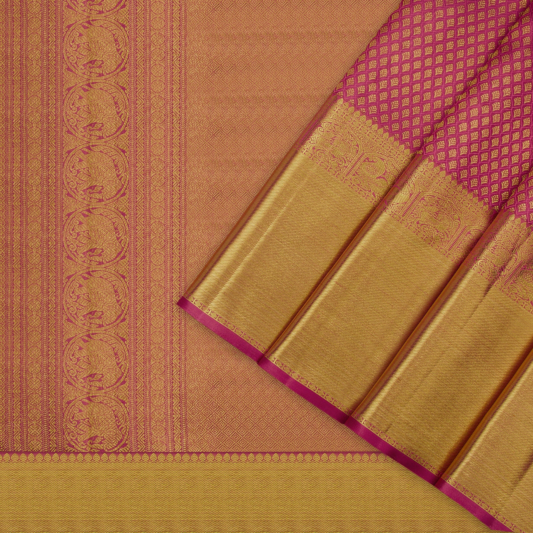 Kanakavalli Kanjivaram Silk Sari 23-110-HS001-10000 - Cover View