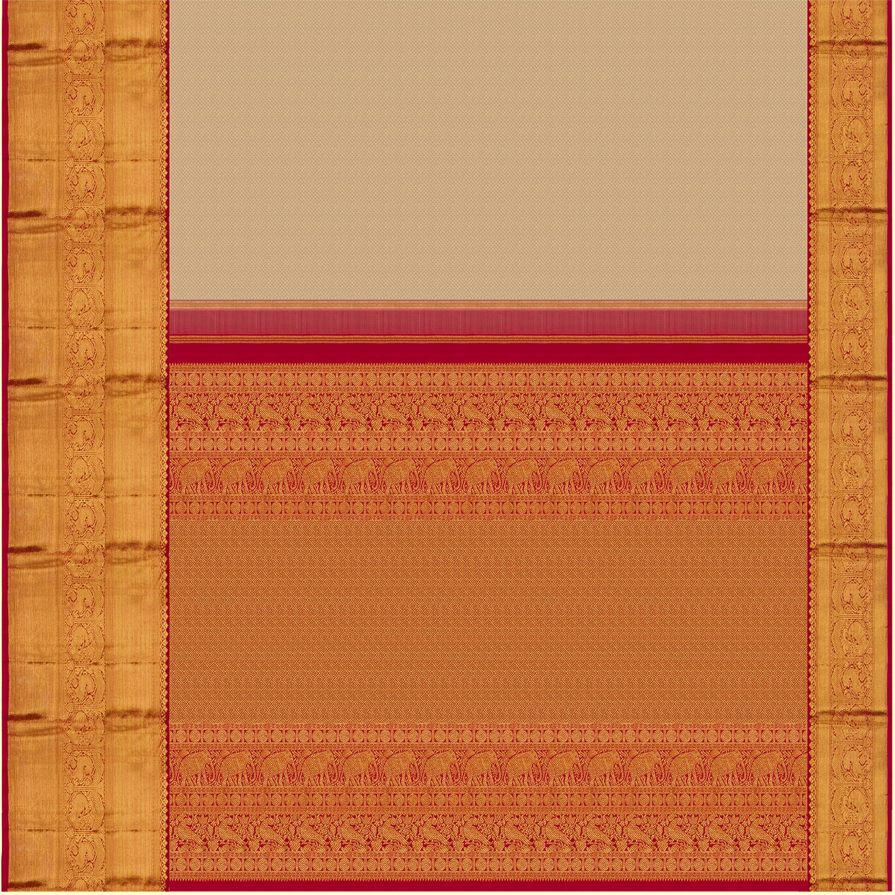 Kanakavalli Kanjivaram Silk Sari 23-110-HS001-10007 - Full View