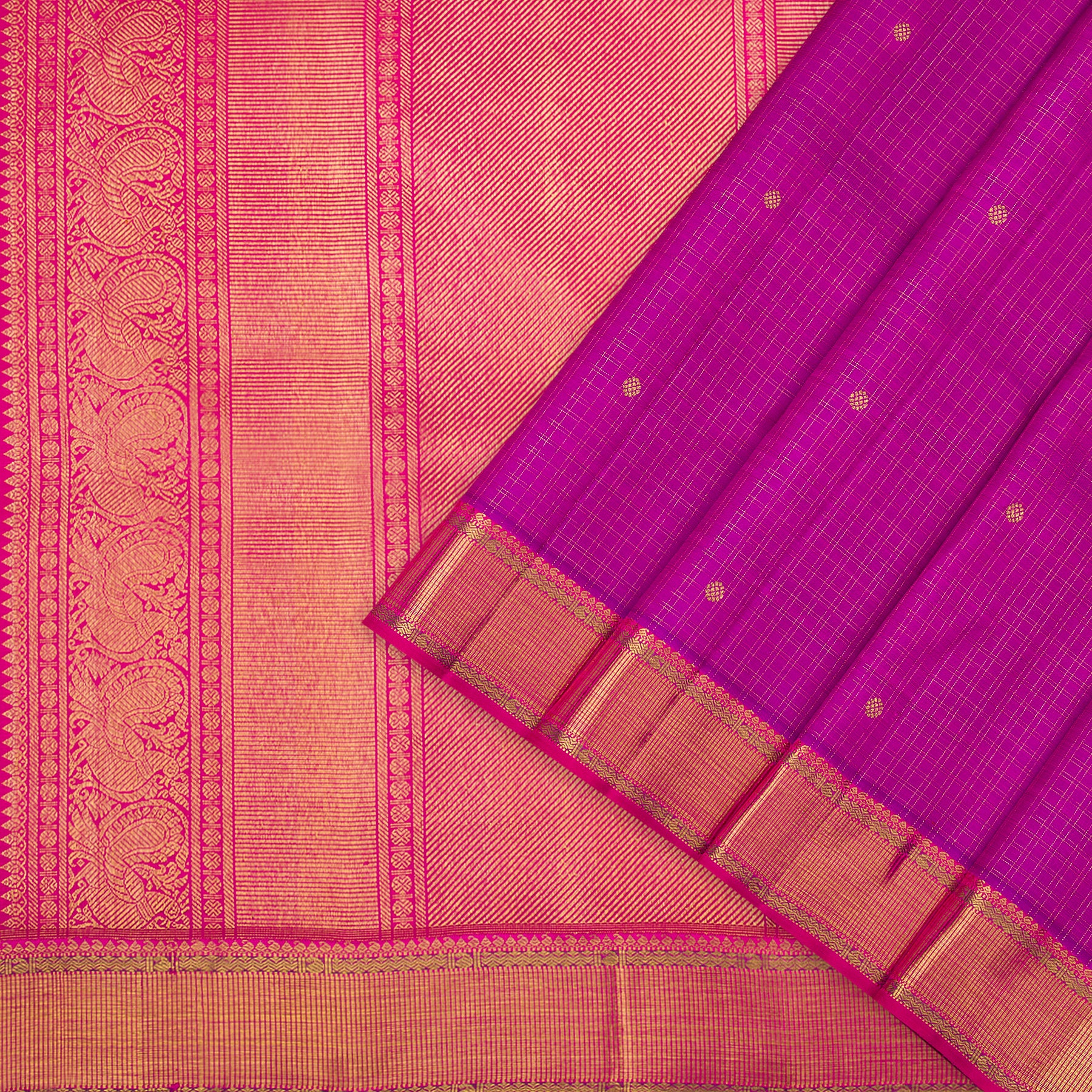 Kanakavalli Kanjivaram Silk Sari 23-110-HS001-10379 - Cover View