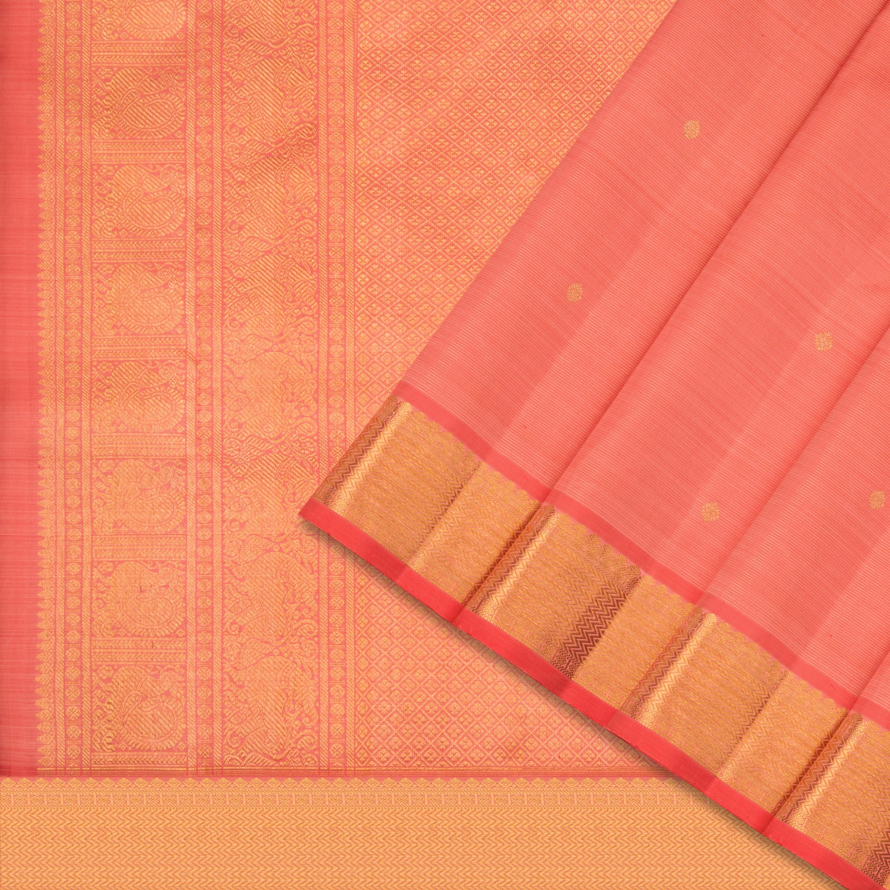 Kanakavalli Kanjivaram Silk Sari 23-110-HS001-10408 - Cover View