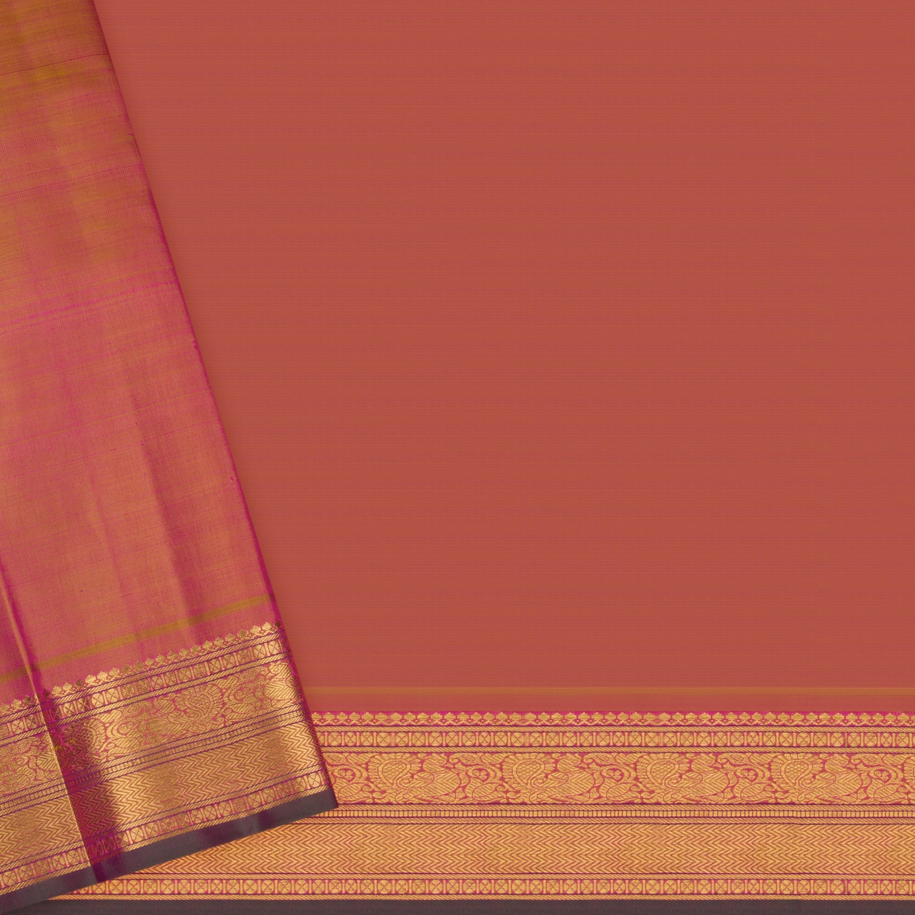 Kanakavalli Kanjivaram Silk Sari 23-110-HS001-10409 - Blouse View