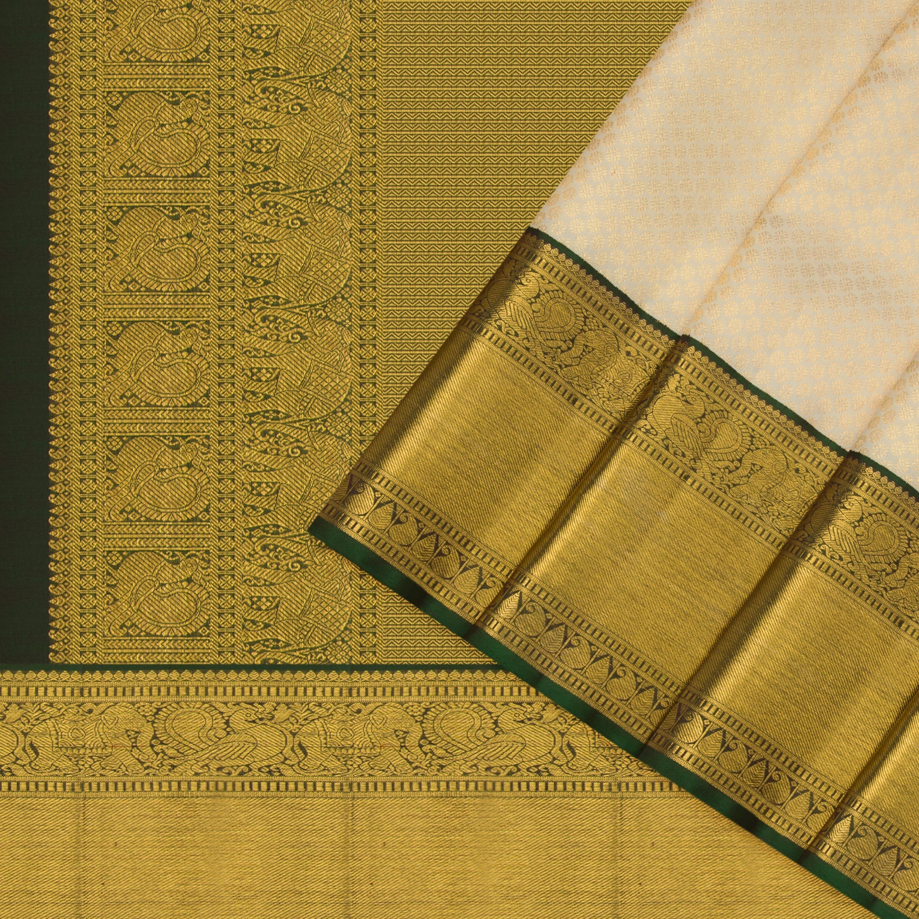 Kanakavalli Kanjivaram Silk Sari 23-110-HS001-10425 - Cover View