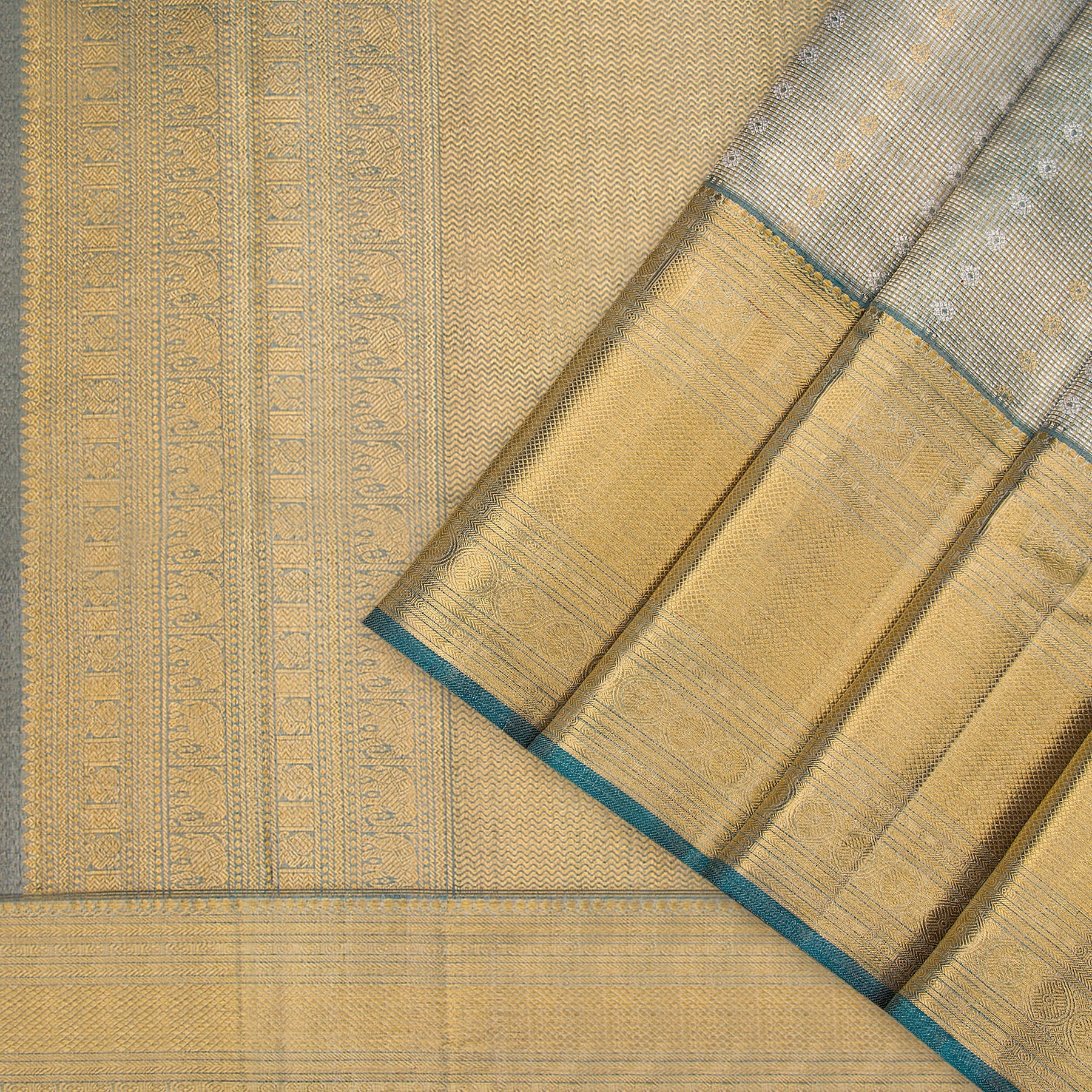 Kanakavalli Kanjivaram Silk Sari 23-110-HS001-10434 - Cover View
