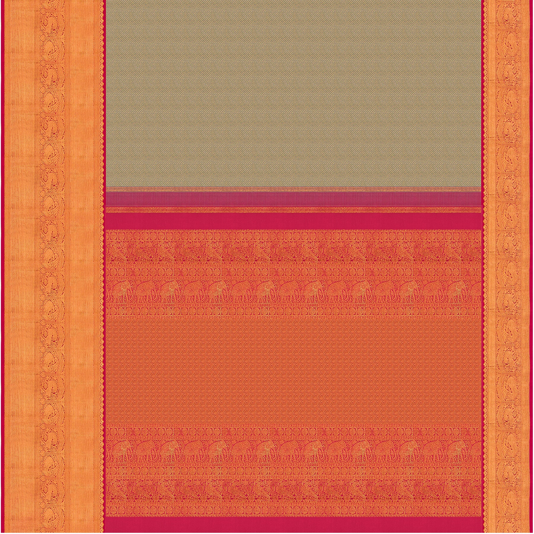 Kanakavalli Kanjivaram Silk Sari 23-110-HS001-10441 - Full View