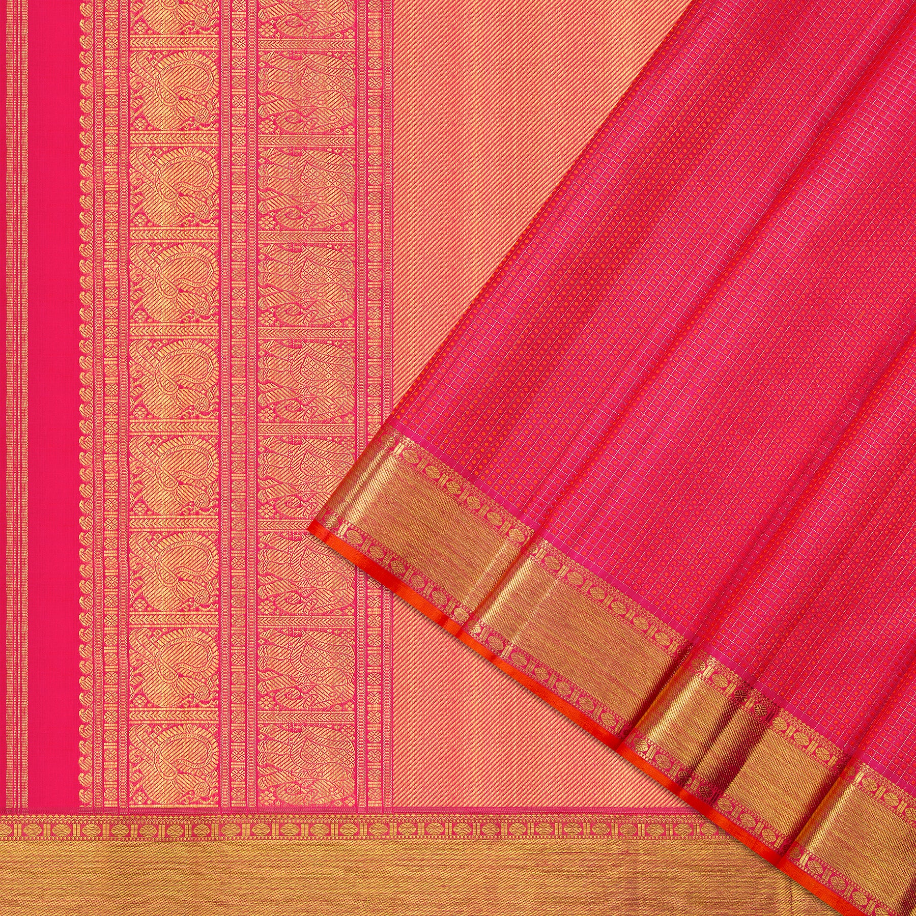 Kanakavalli Kanjivaram Silk Sari 23-110-HS001-11465 - Cover View