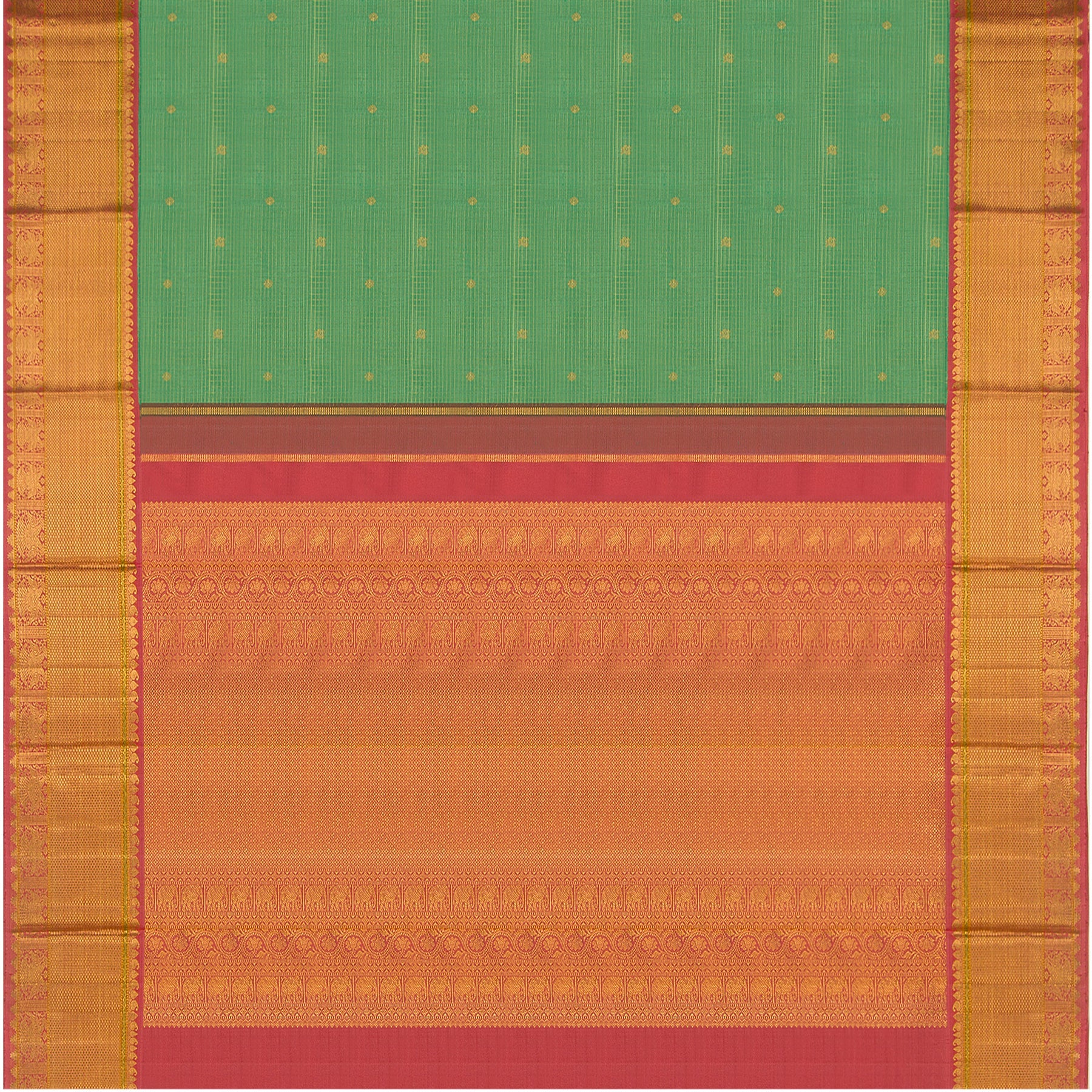 Kanakavalli Kanjivaram Silk Sari 23-110-HS001-11486 - Full View