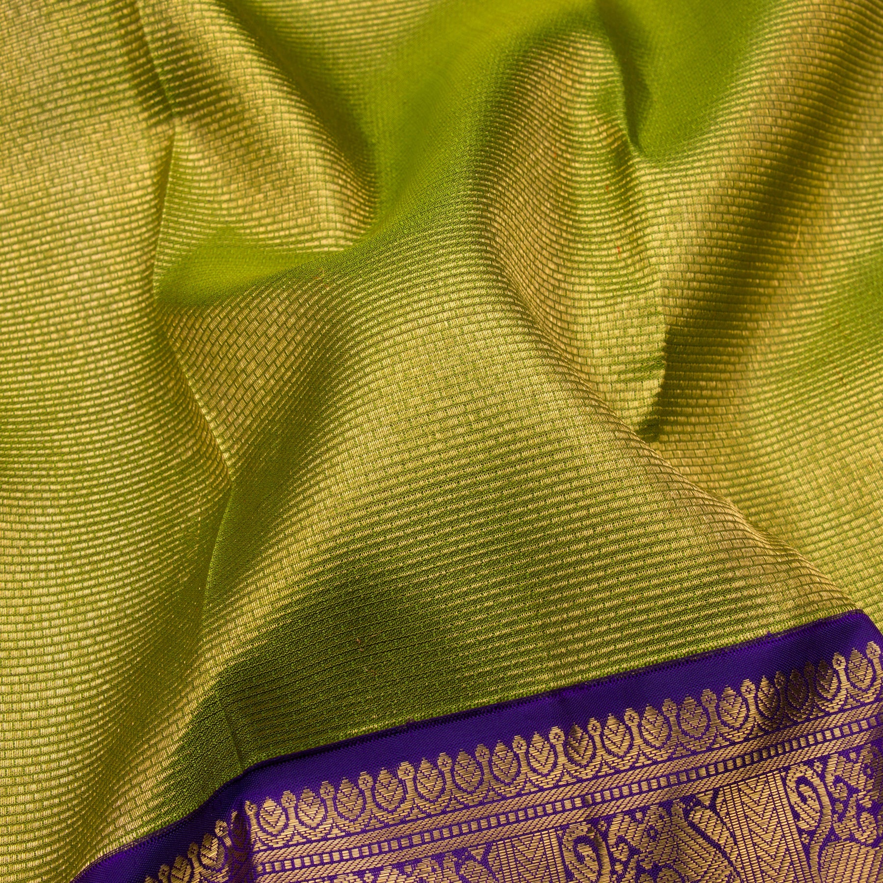 Kanakavalli Kanjivaram Silk Sari 23-110-HS001-11504 - Fabric View
