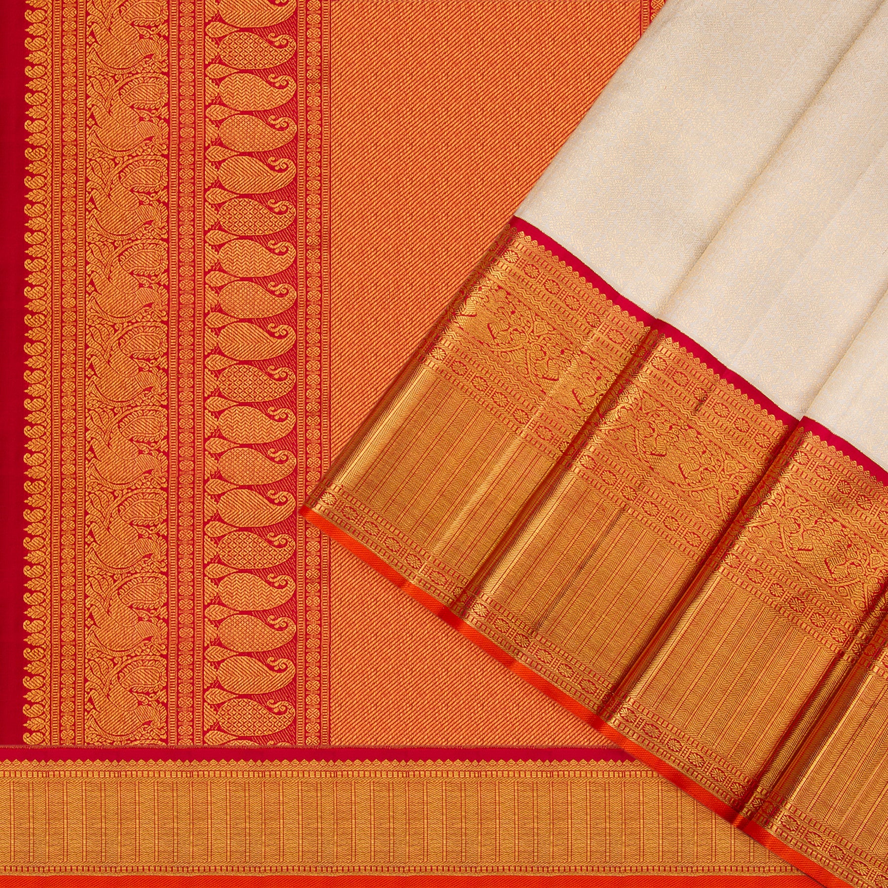 Kanakavalli Kanjivaram Silk Sari 23-110-HS001-11590 - Cover View