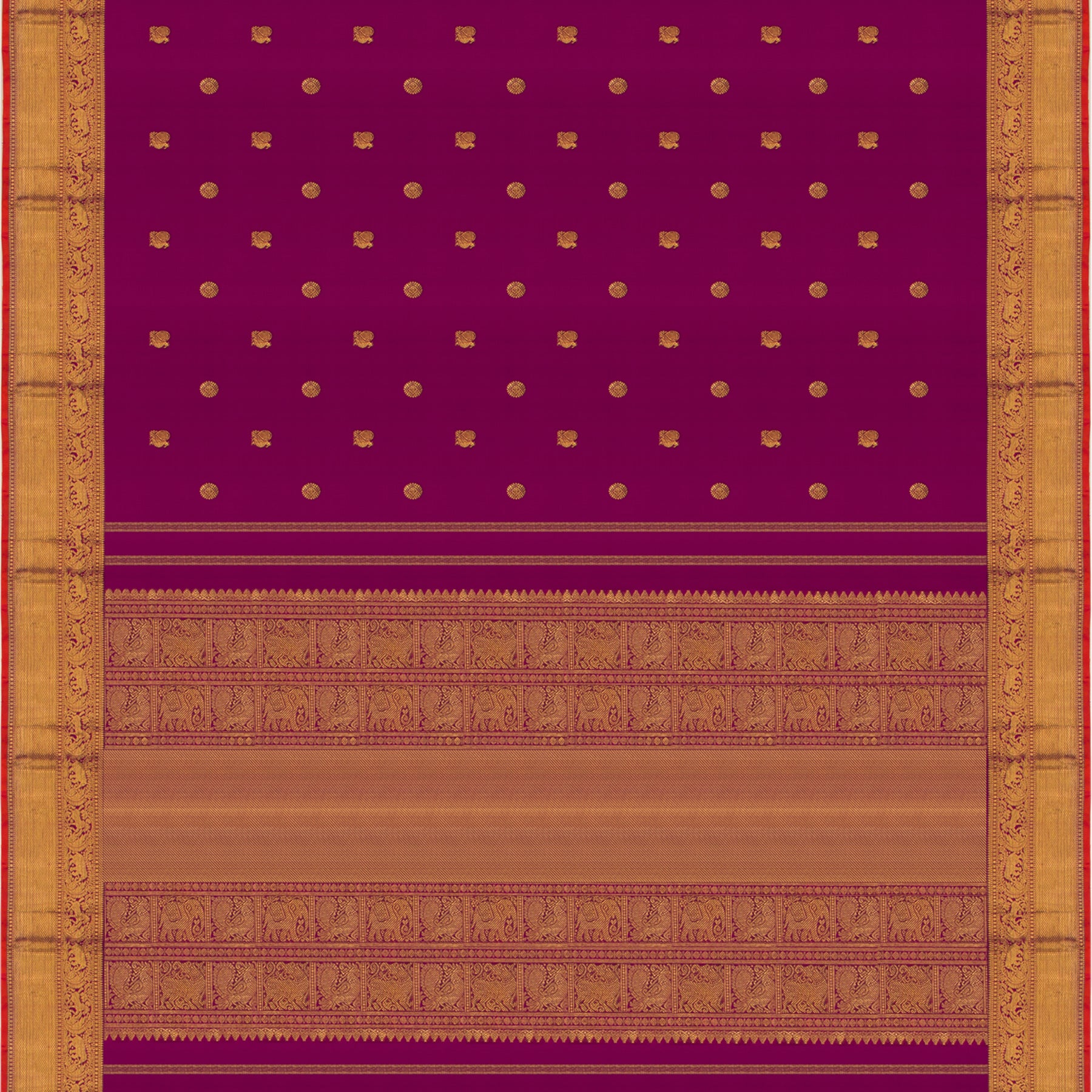 Kanakavalli Kanjivaram Silk Sari 23-110-HS001-11602 - Full View