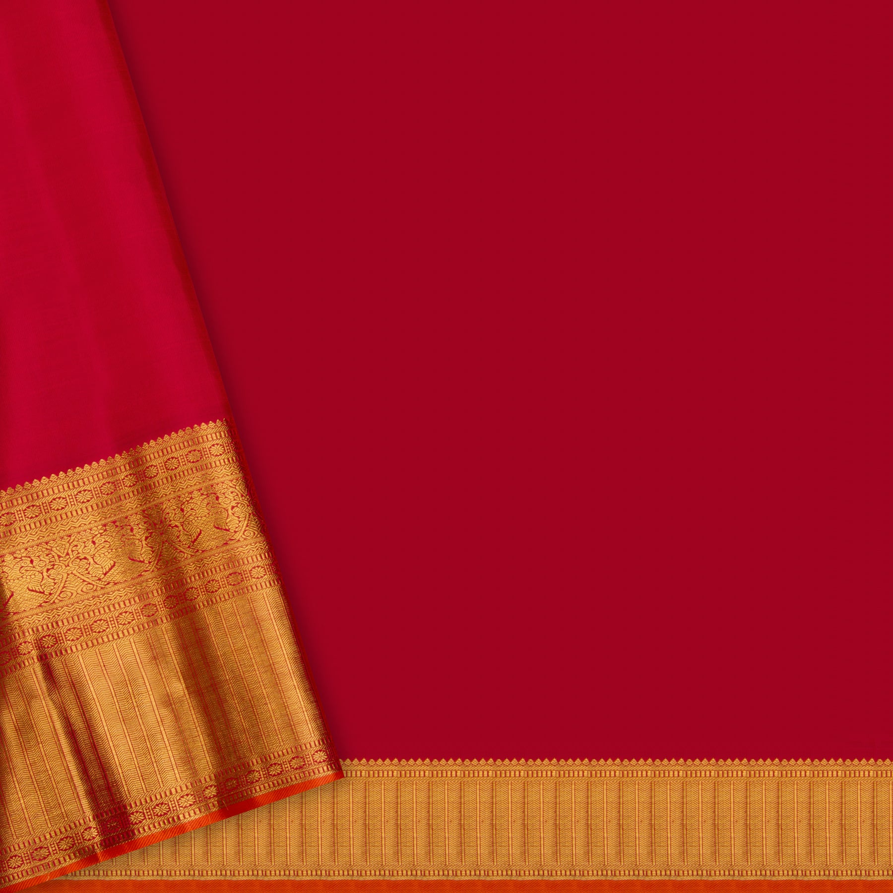 Kanakavalli Kanjivaram Silk Sari 23-110-HS001-12258 - Blouse View