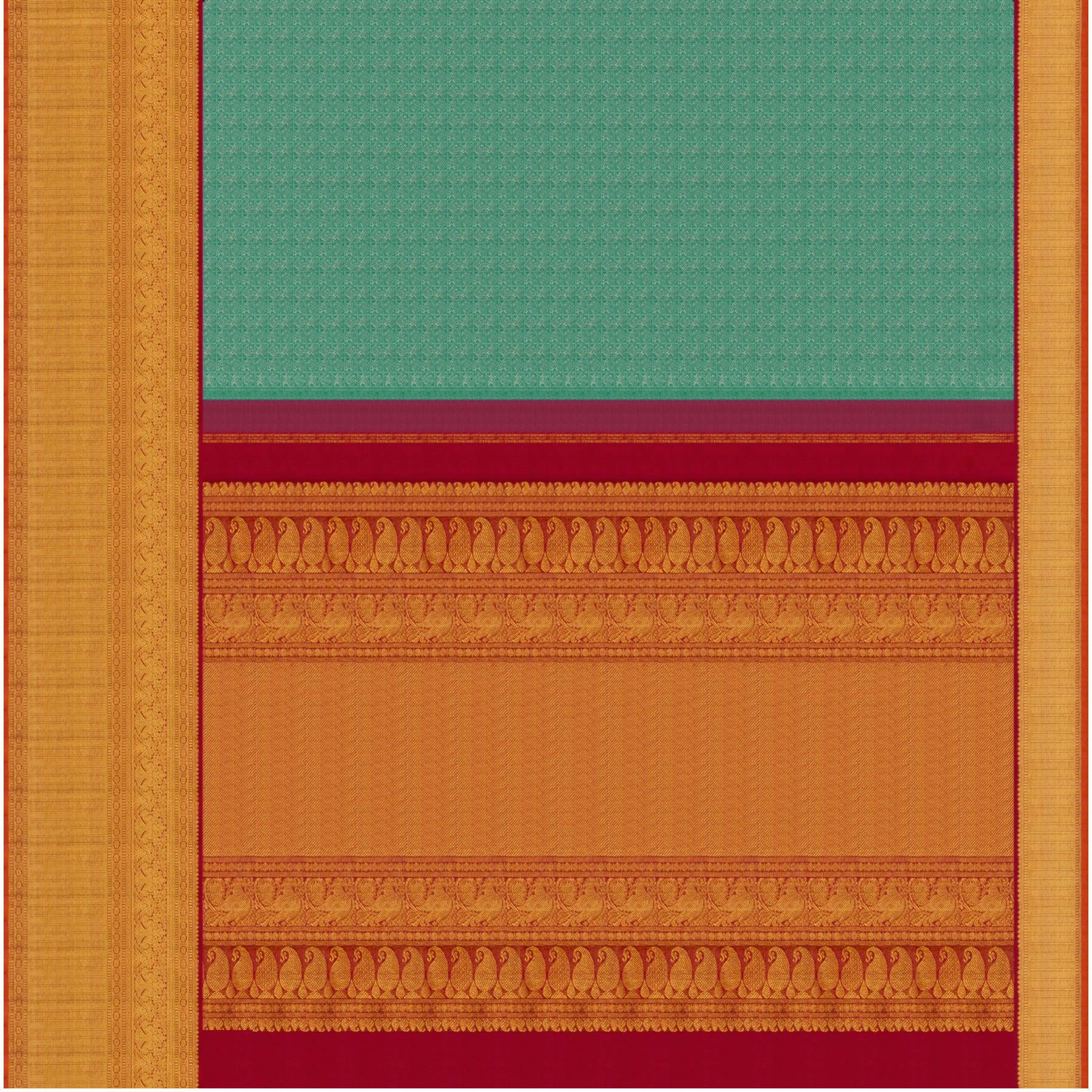 Kanakavalli Kanjivaram Silk Sari 23-110-HS001-12258 - Full View