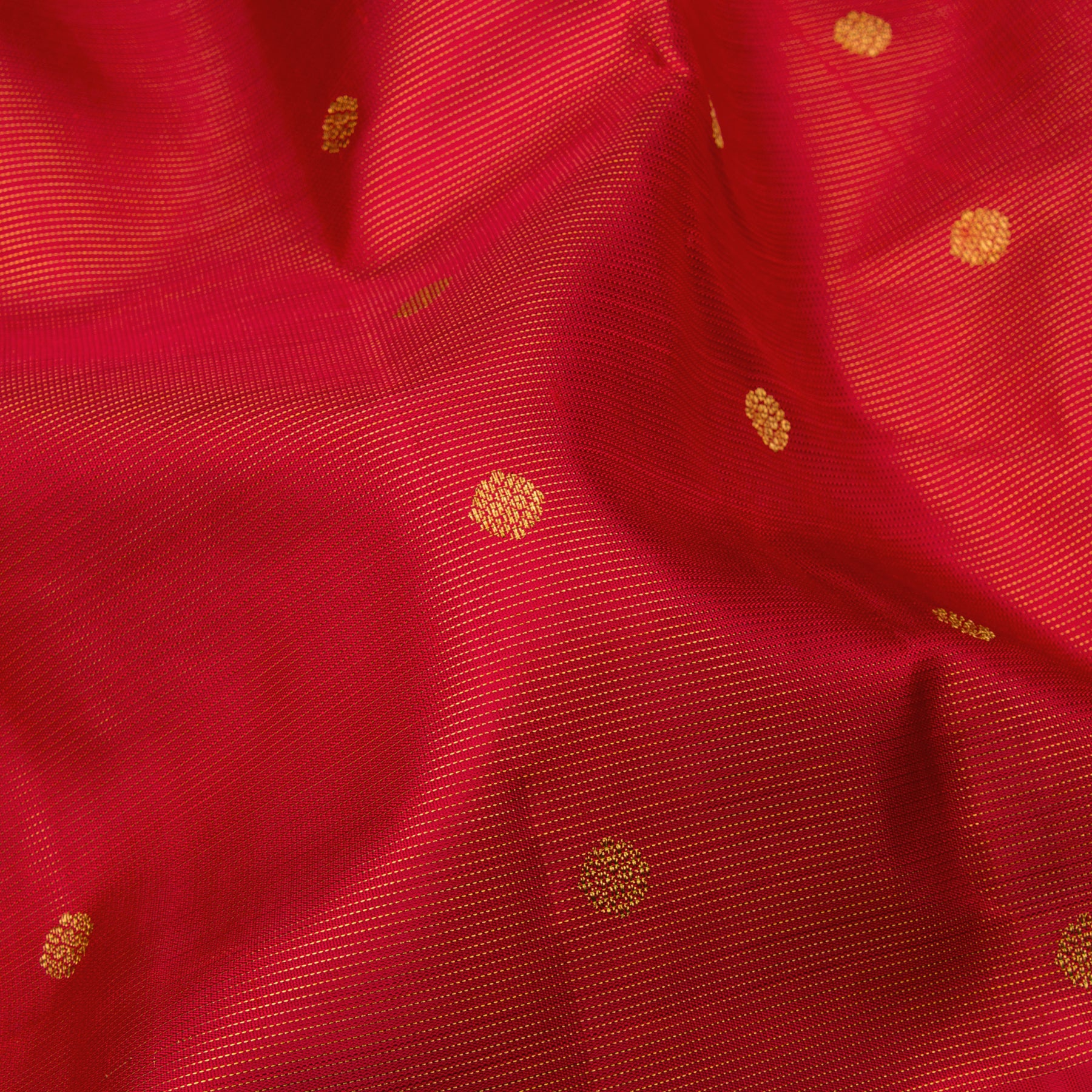 Kanakavalli Kanjivaram Silk Sari 23-110-HS001-12261 - Fabric View