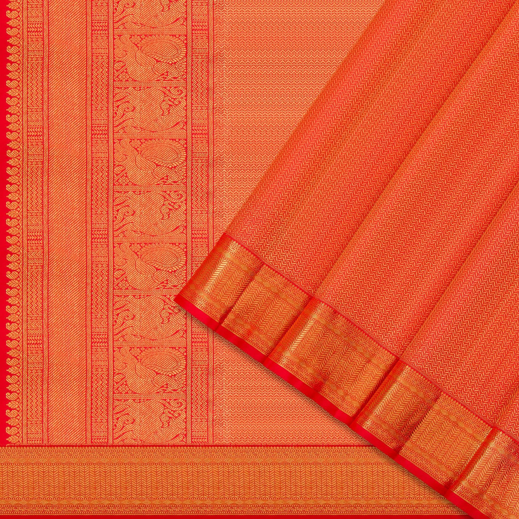 Kanakavalli Kanjivaram Silk Sari 23-110-HS001-12308 - Cover View