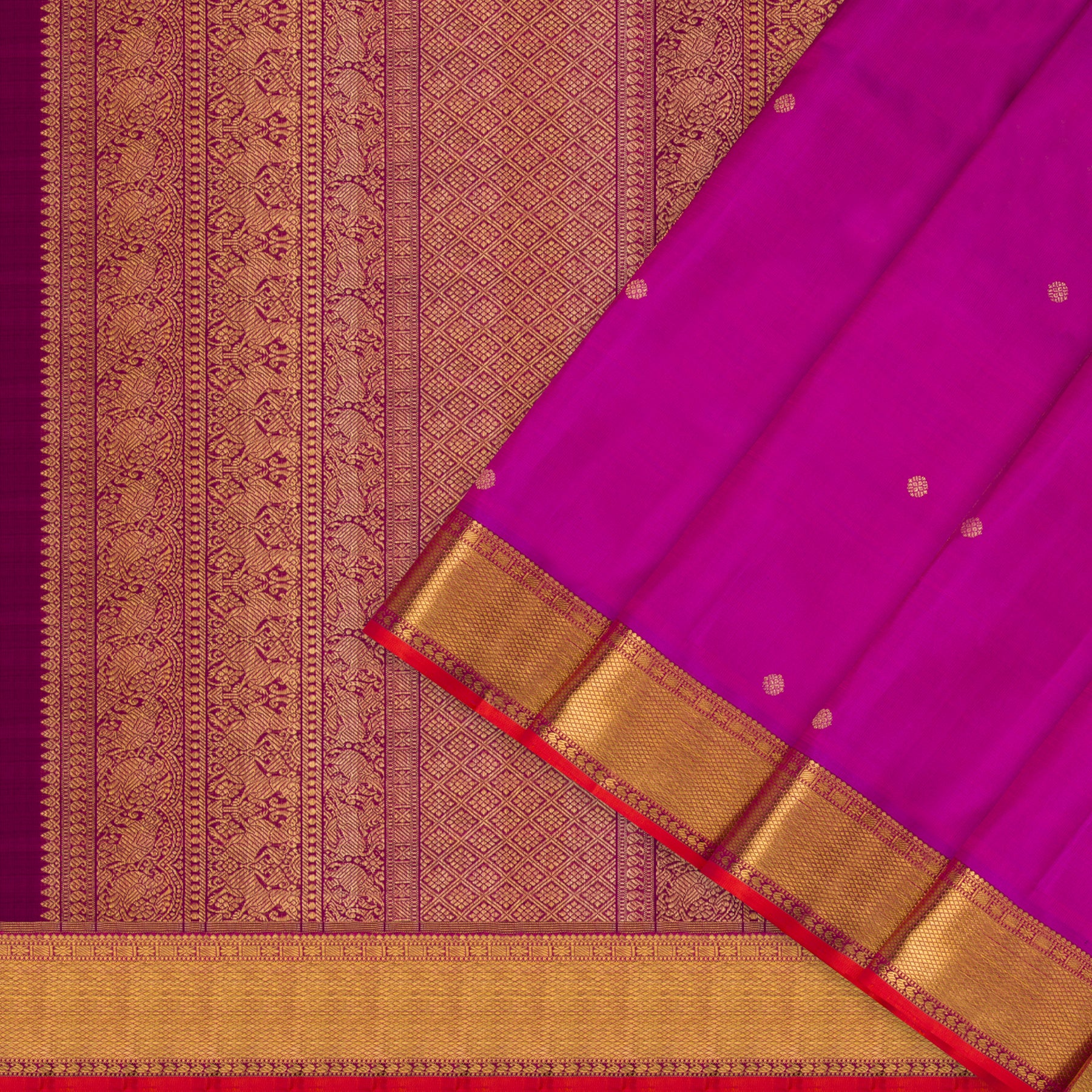 Kanakavalli Kanjivaram Silk Sari 23-110-HS001-12310 - Cover View