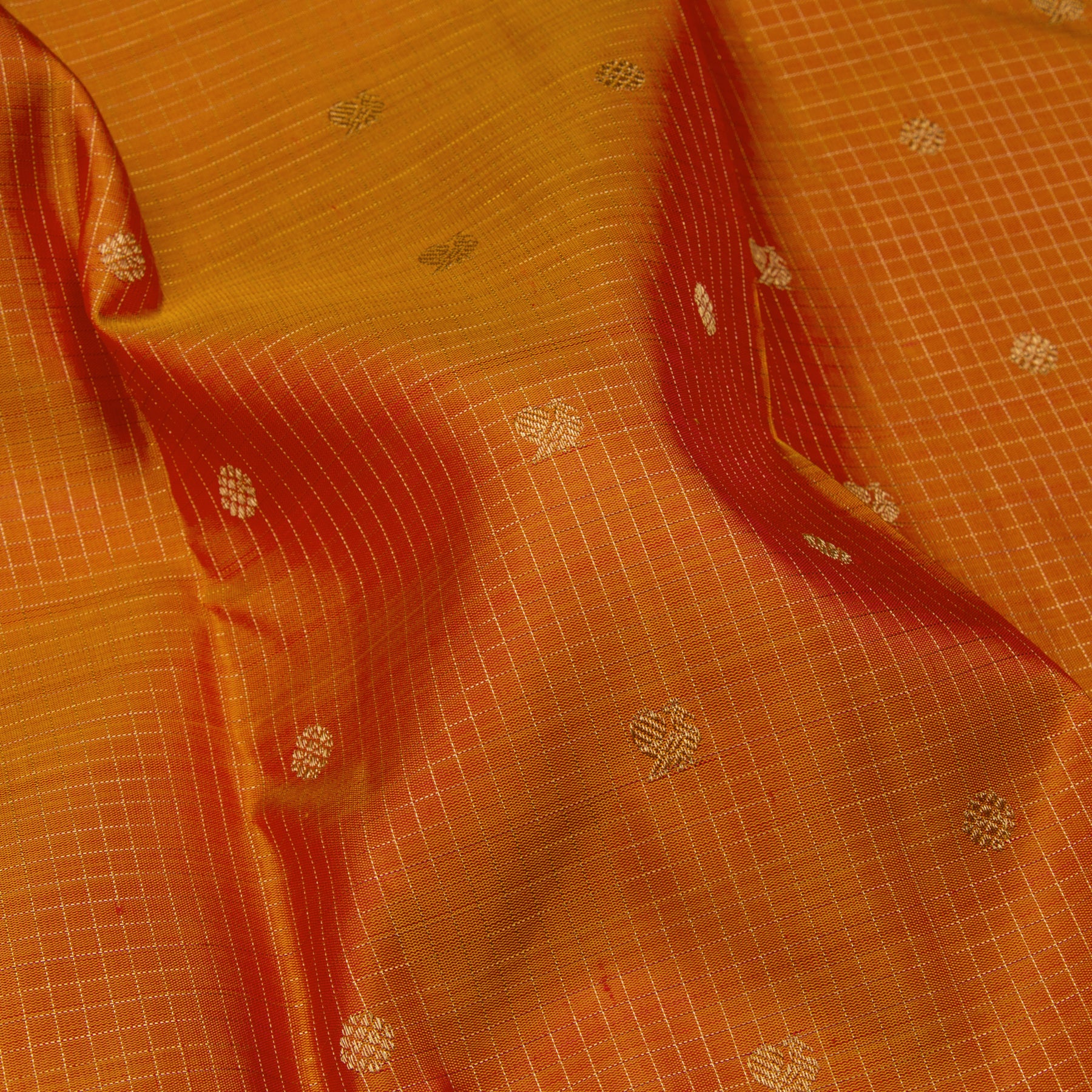 Kanakavalli Kanjivaram Silk Sari 23-110-HS001-12312 - Fabric View
