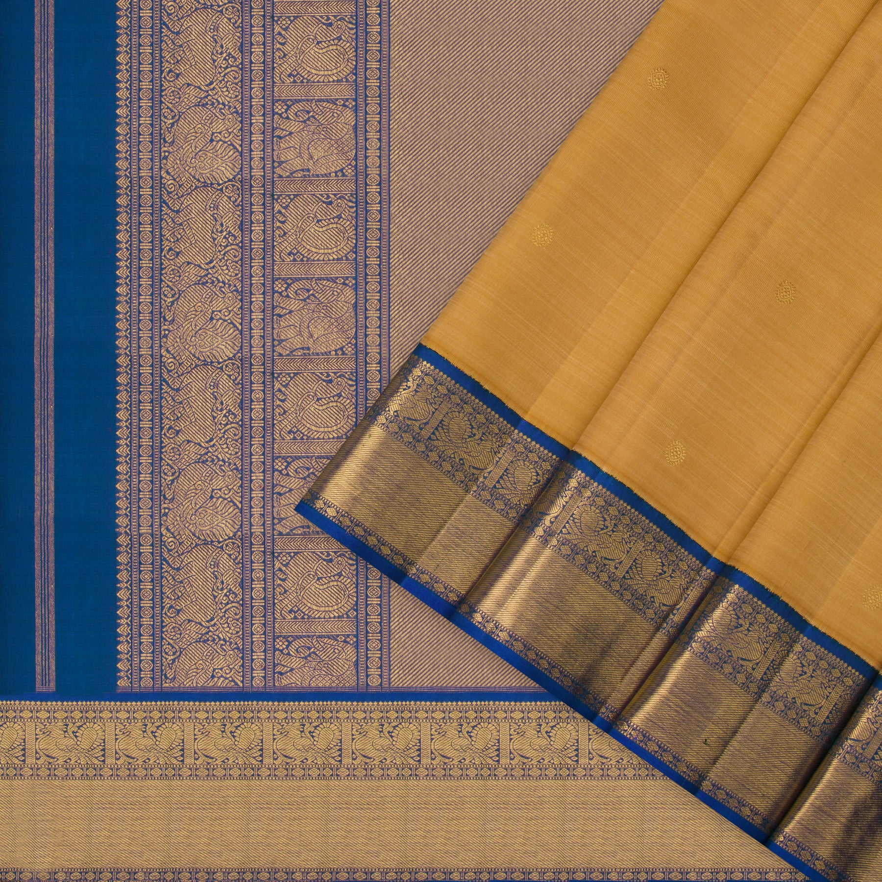 Kanakavalli Kanjivaram Silk Sari 23-110-HS001-13124 - Cover View