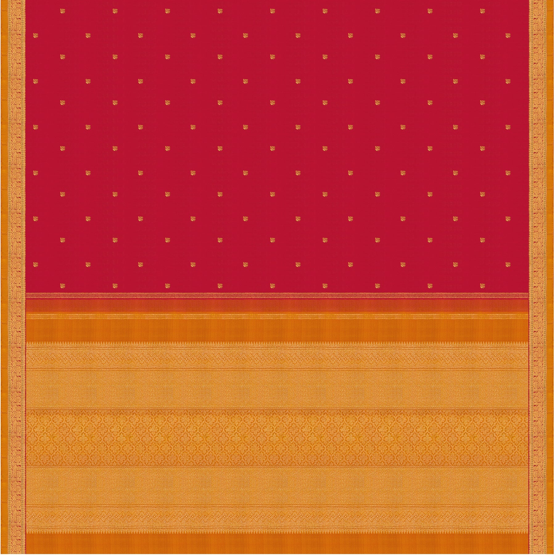 Kanakavalli Kanjivaram Silk Sari 23-110-HS001-13141 - Full View