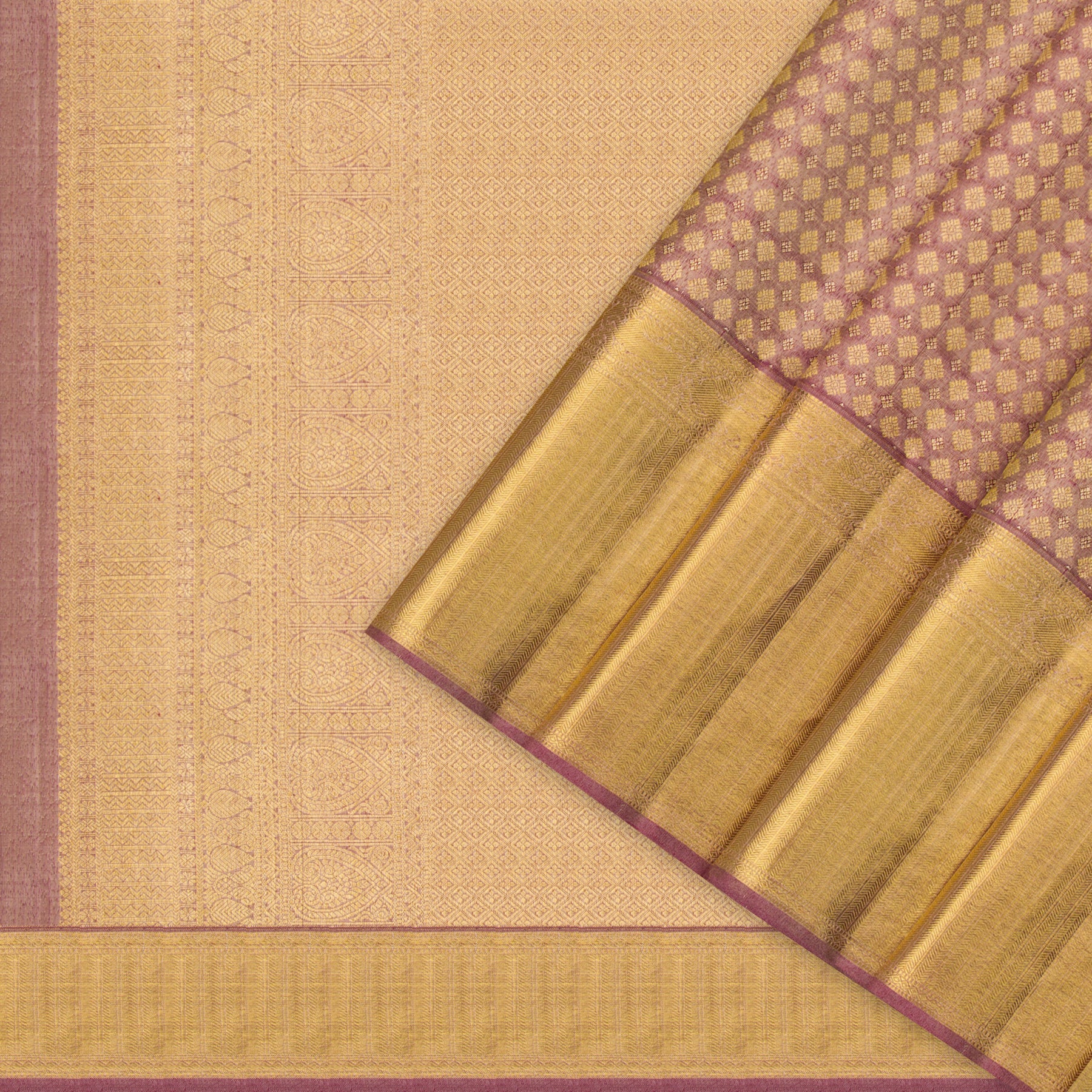 Kanakavalli Kanjivaram Silk Sari 23-110-HS001-13146 - Cover View
