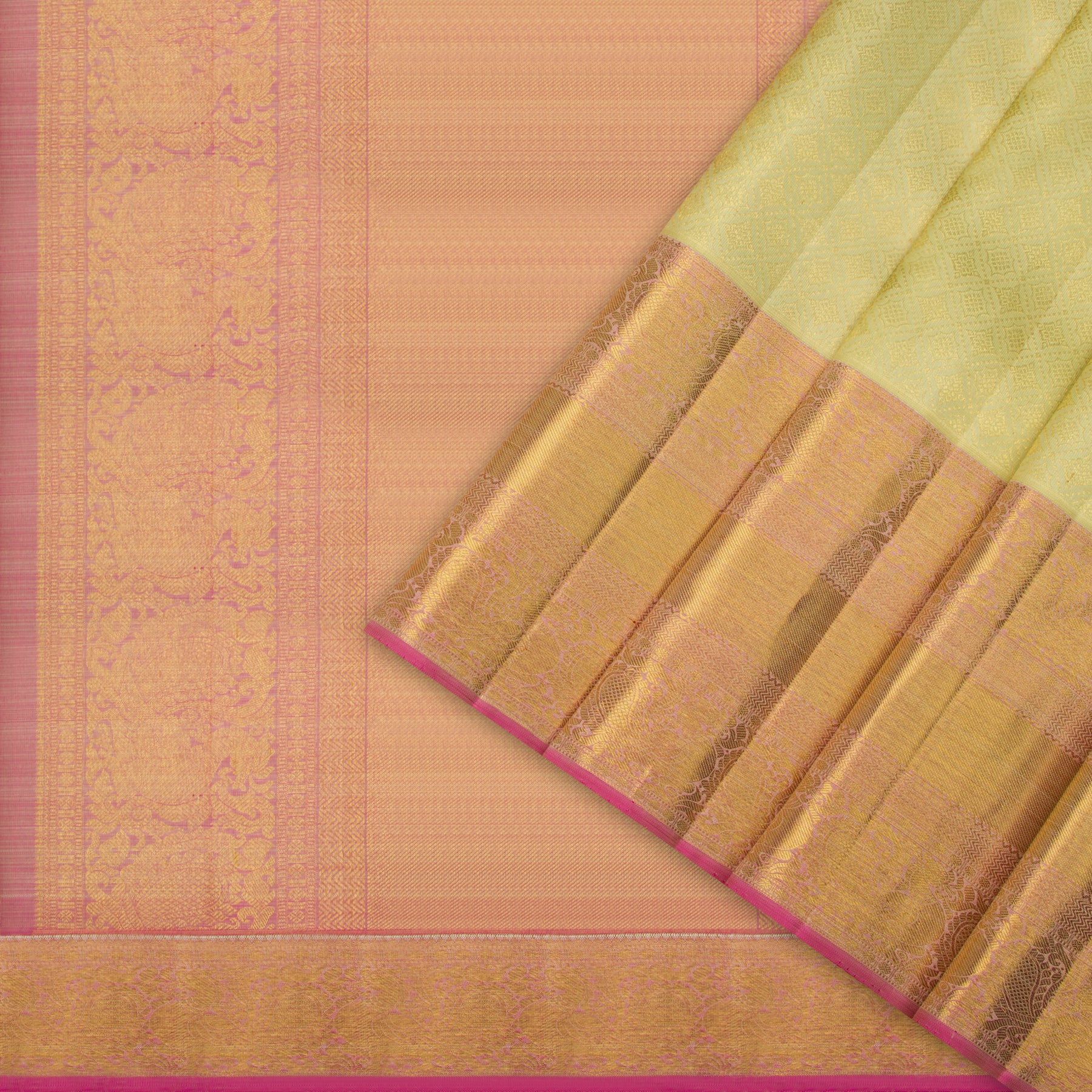 Kanakavalli Kanjivaram Silk Sari 23-110-HS001-13471 - Cover View