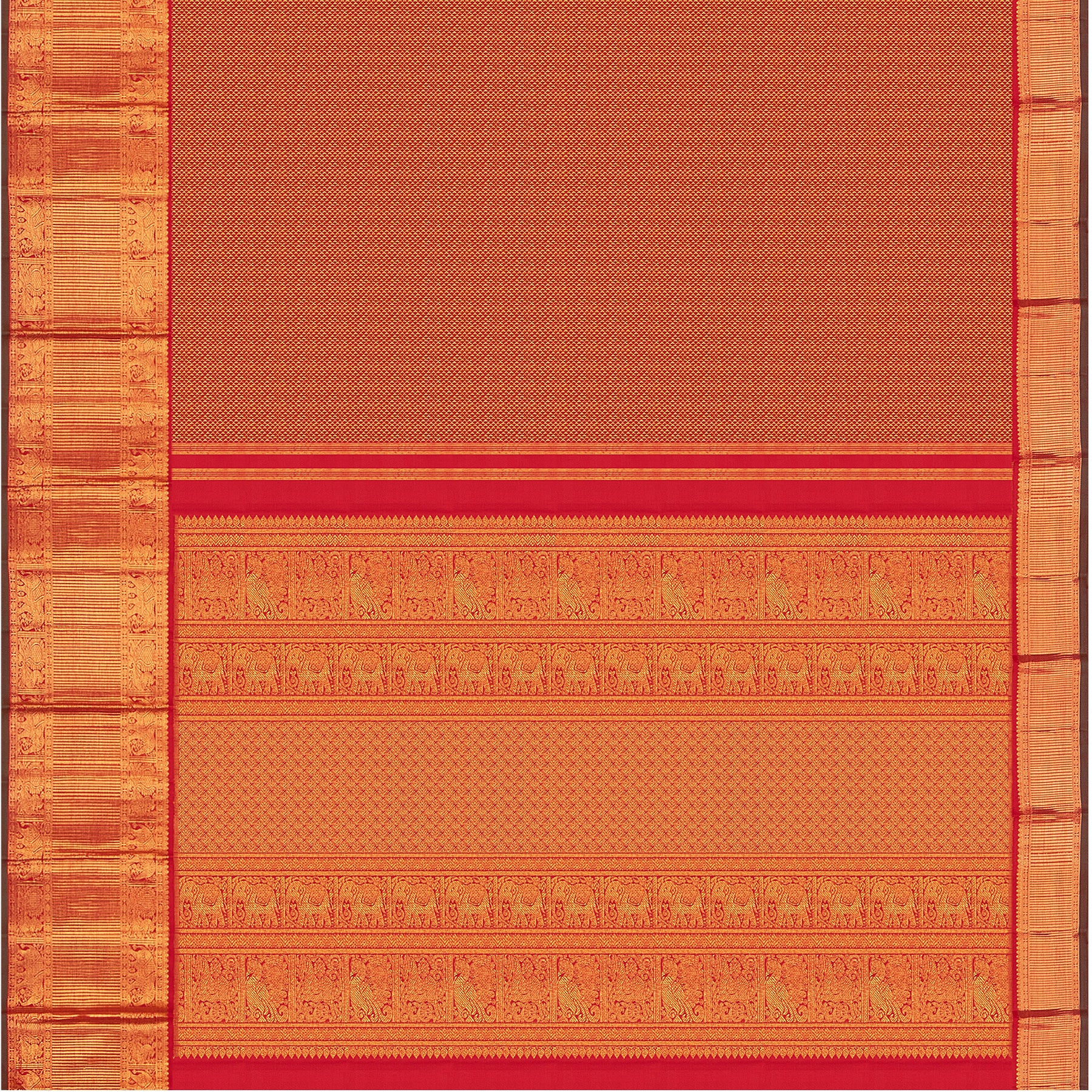 Kanakavalli Kanjivaram Silk Sari 23-110-HS001-13480 - Full View