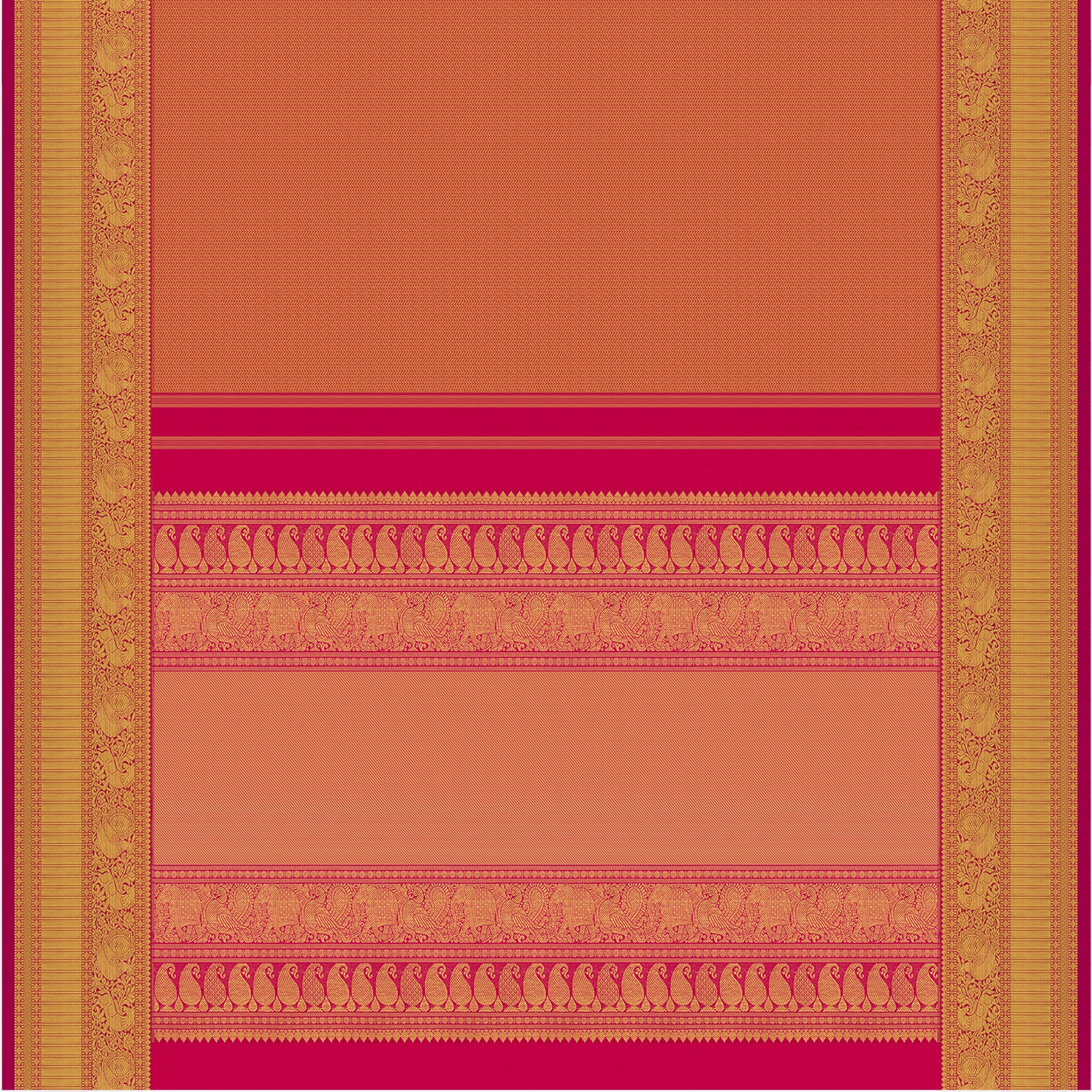 Kanakavalli Kanjivaram Silk Sari 23-110-HS001-13489 - Full View