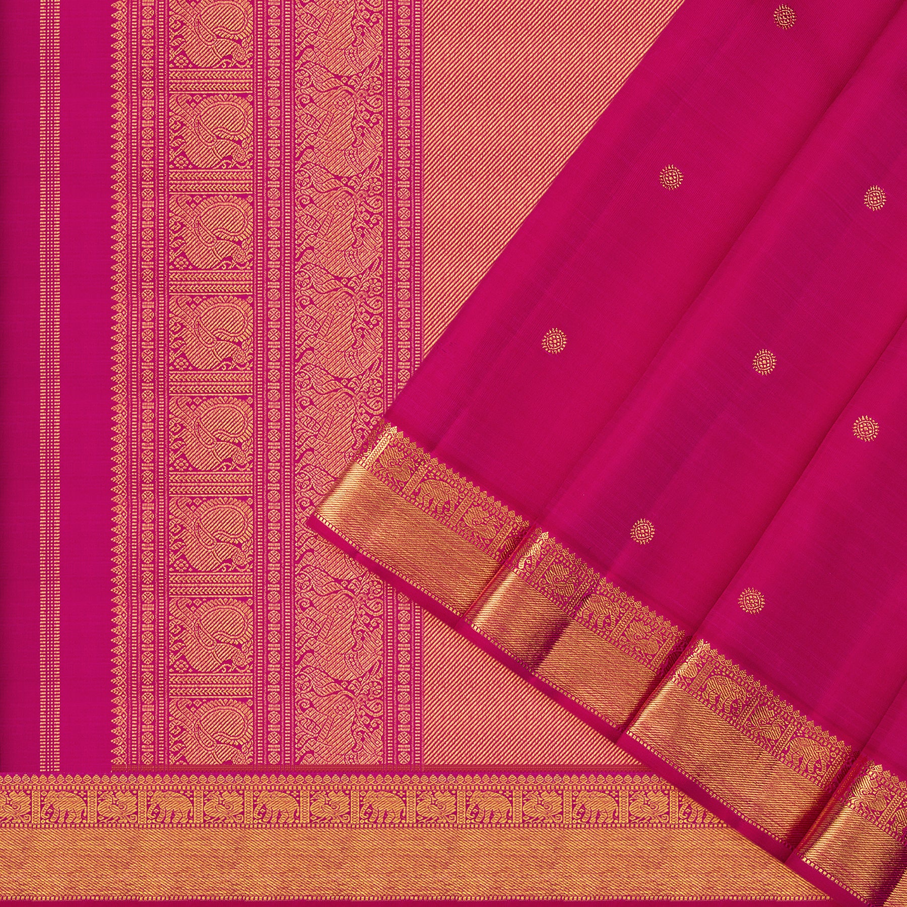 Kanakavalli Kanjivaram Silk Sari 23-110-HS001-13541 - Cover View
