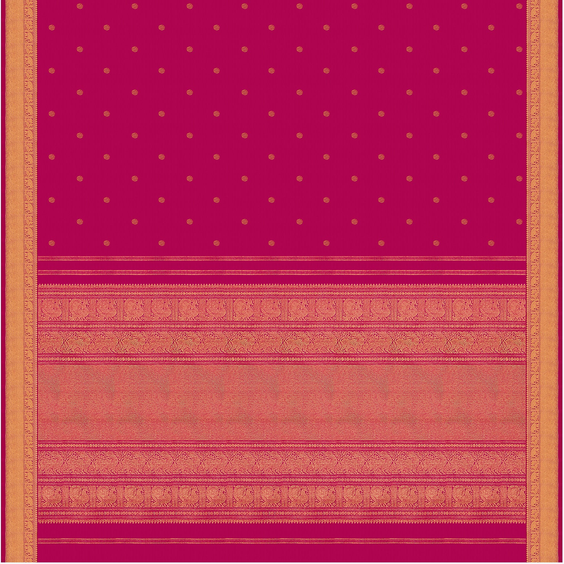 Kanakavalli Kanjivaram Silk Sari 23-110-HS001-13541 - Full View