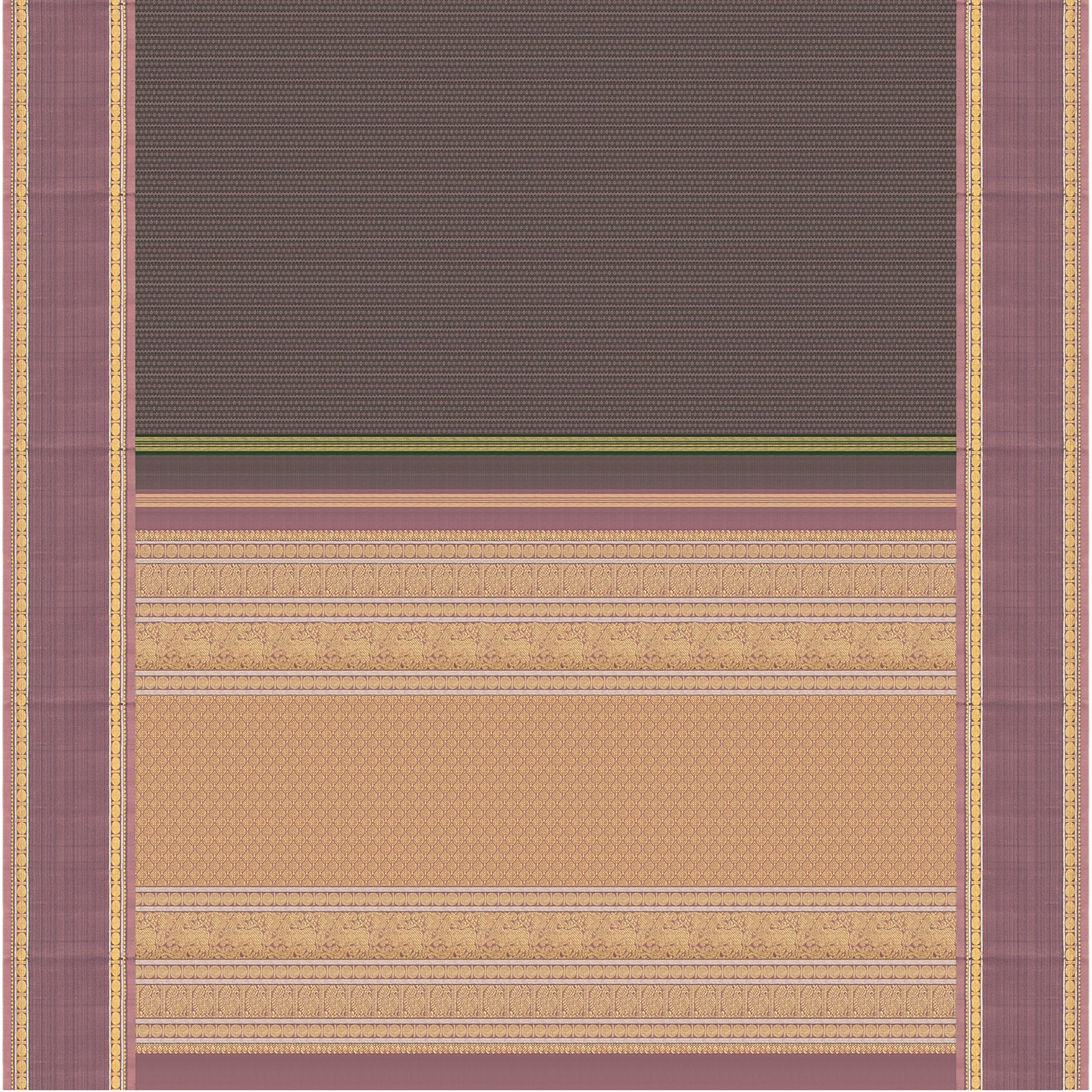 Kanakavalli Kanjivaram Silk Sari 23-110-HS001-13556 - Full View