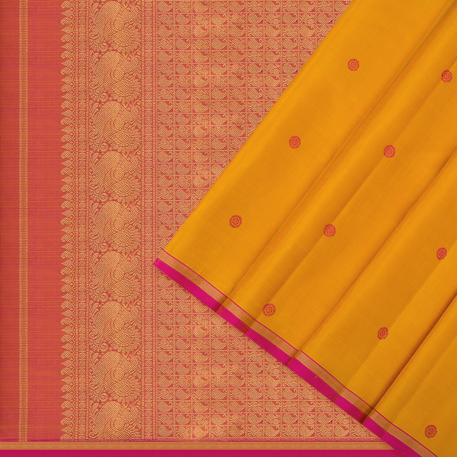 Kanakavalli Kanjivaram Silk Sari 23-110-HS001-13561 - Cover View