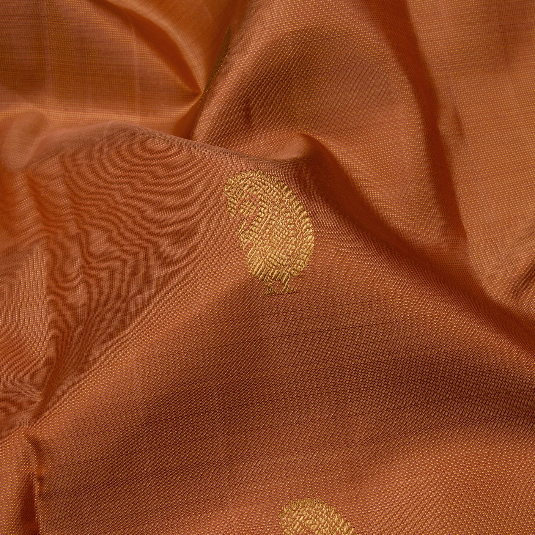 Kanakavalli Kanjivaram Silk Sari 23-110-HS001-13593 - Fabric View