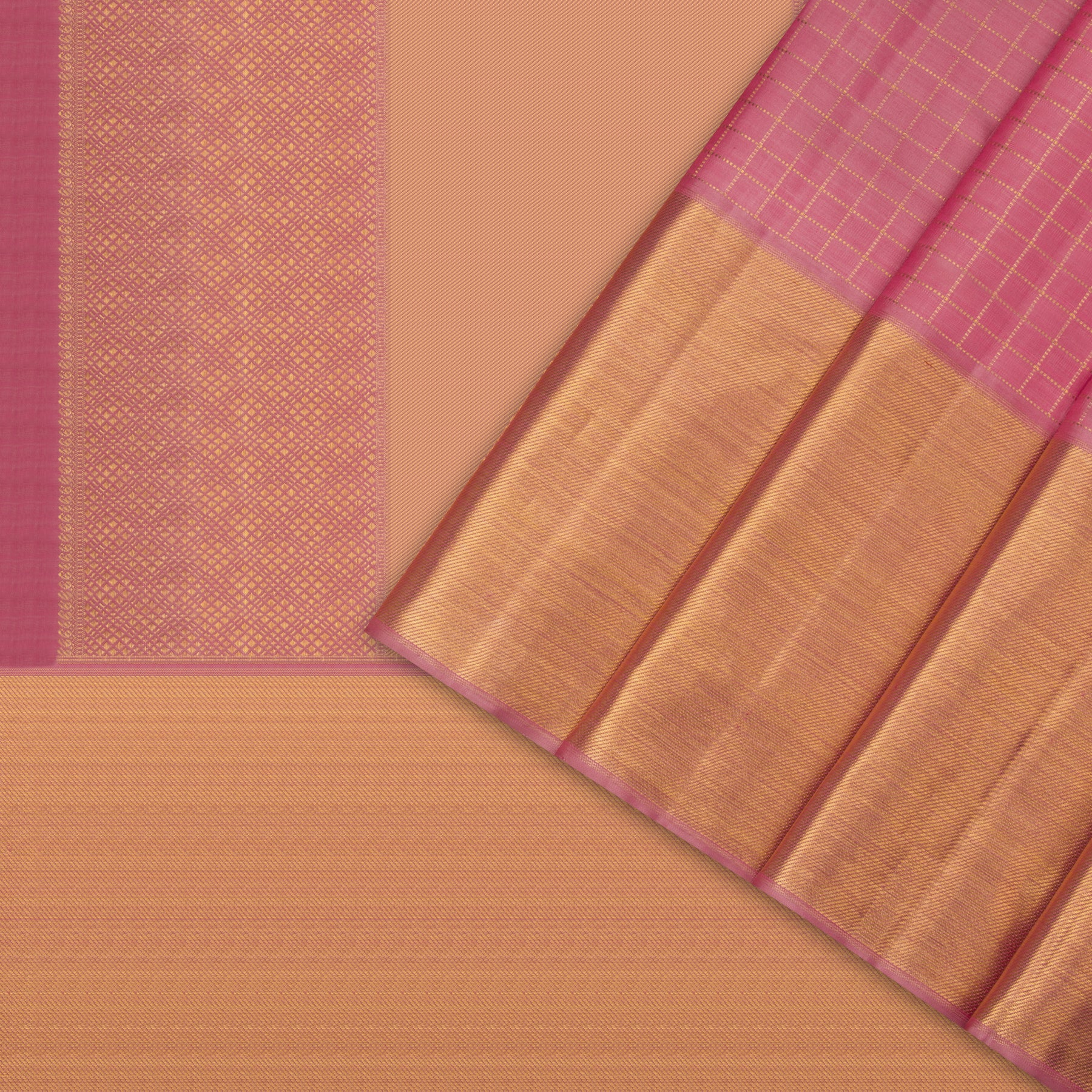 Kanakavalli Kanjivaram Silk Sari 23-110-HS001-13594 - Cover View
