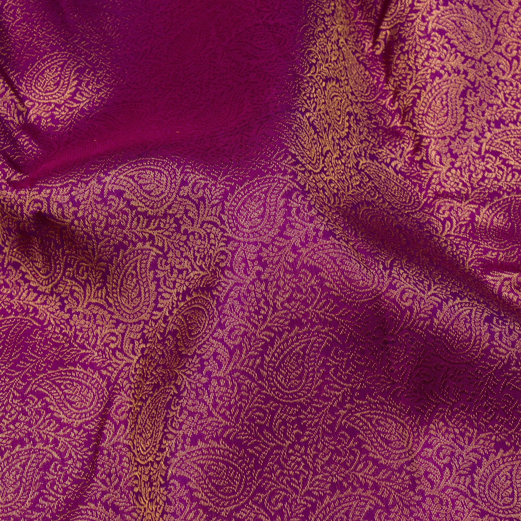 Kanakavalli Kanjivaram Silk Sari 23-110-HS001-13600 - Fabric View