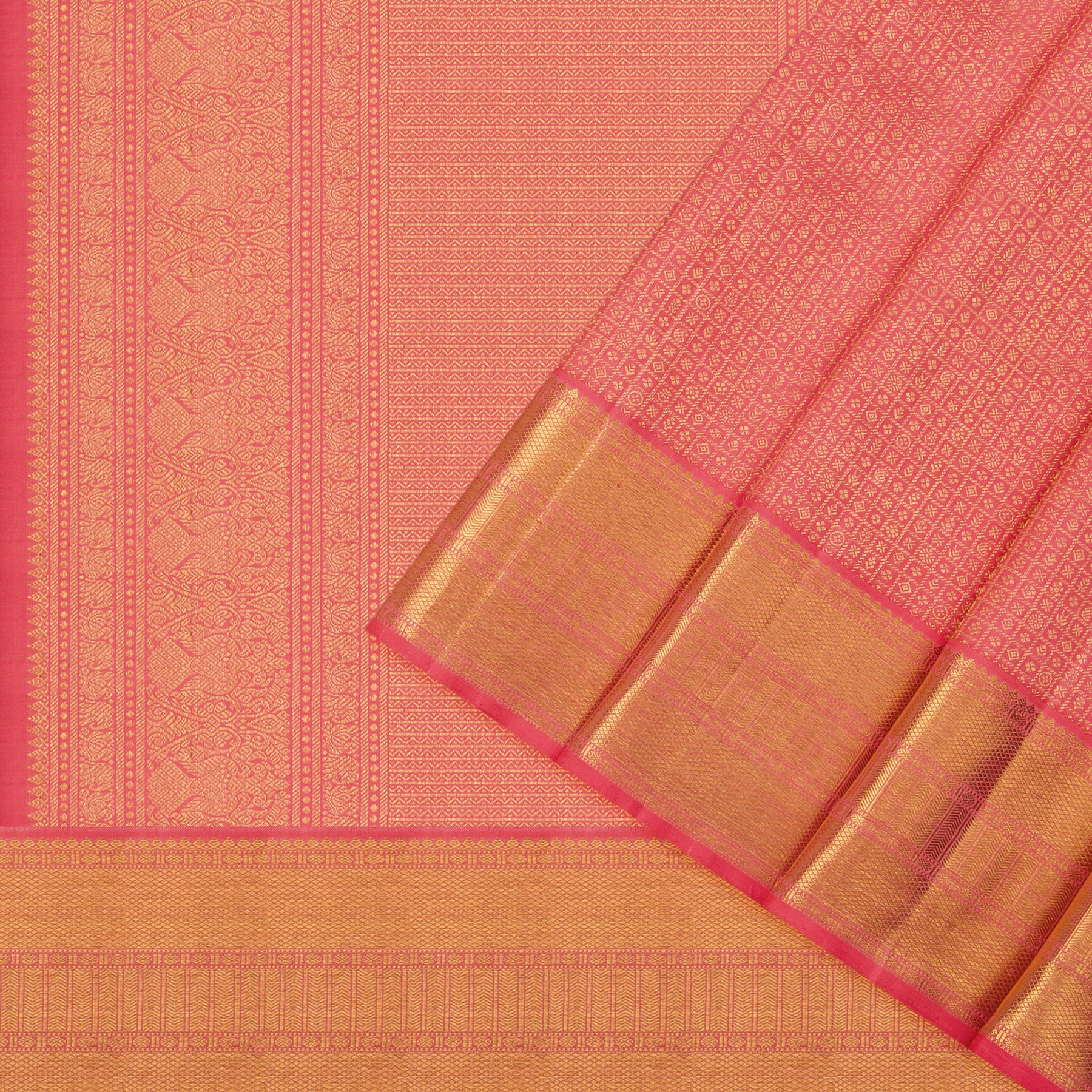 Kanakavalli Kanjivaram Silk Sari 23-110-HS001-14329 - Cover View