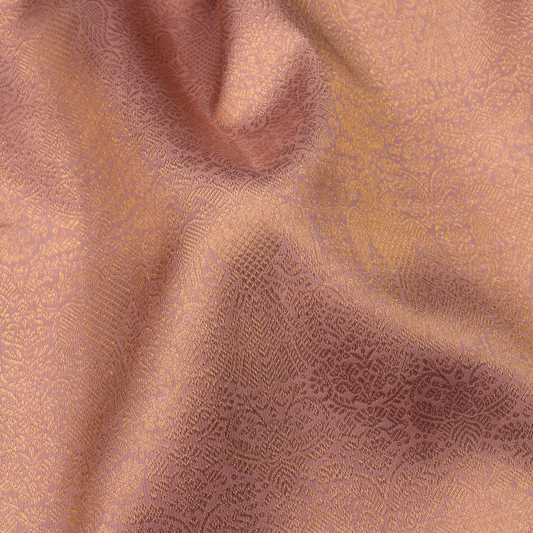 Kanakavalli Kanjivaram Silk Sari 23-110-HS001-14342 - Fabric View