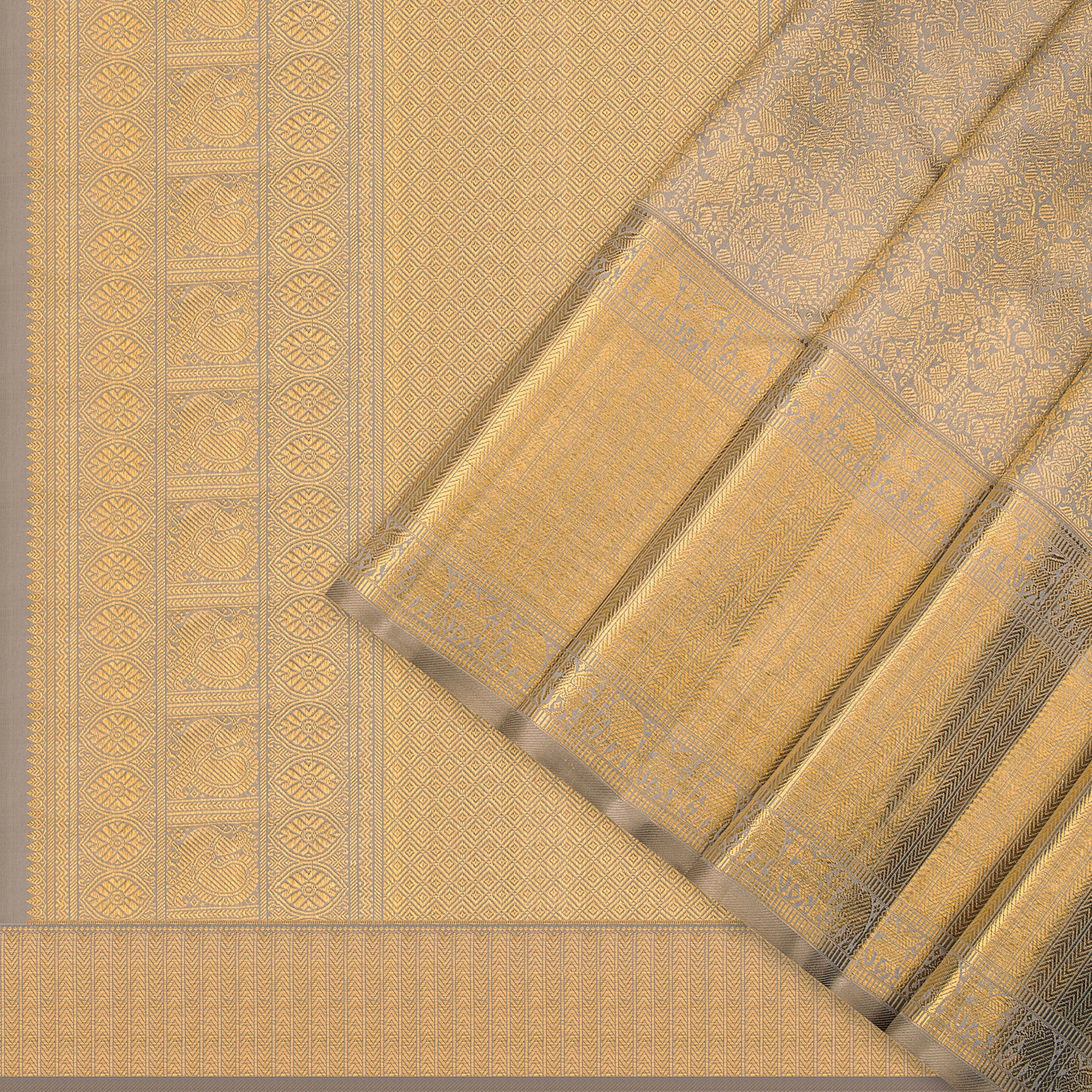 Kanakavalli Kanjivaram Silk Sari 23-110-HS001-14345 - Cover View