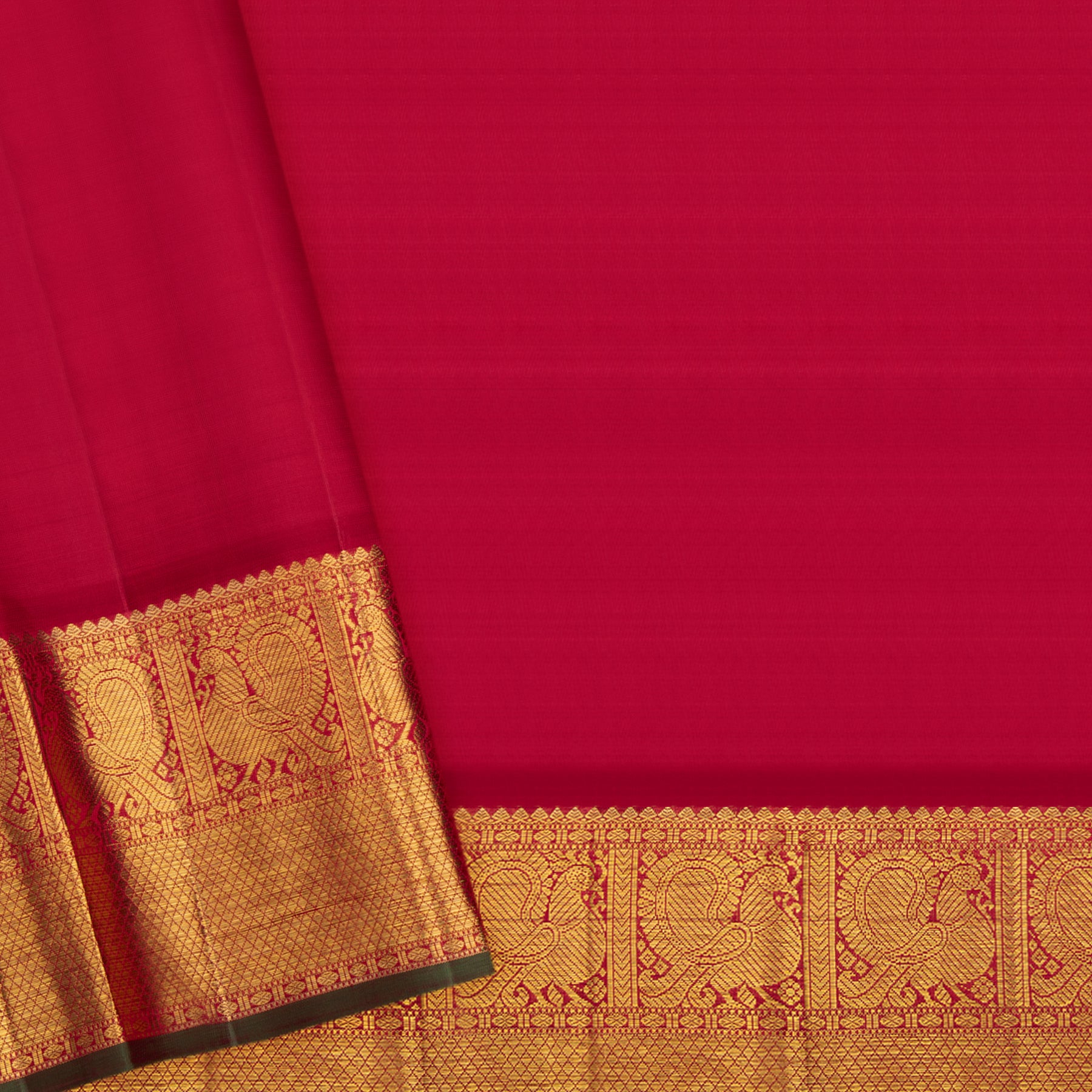 Kanakavalli Kanjivaram Silk Sari 23-110-HS001-14352 - Blouse View