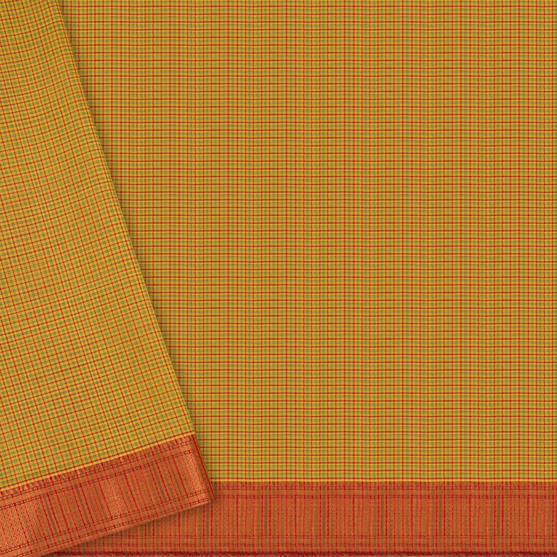 Kanakavalli Mangalgiri Cotton Sari 23-261-HS003-04165 - Blouse View