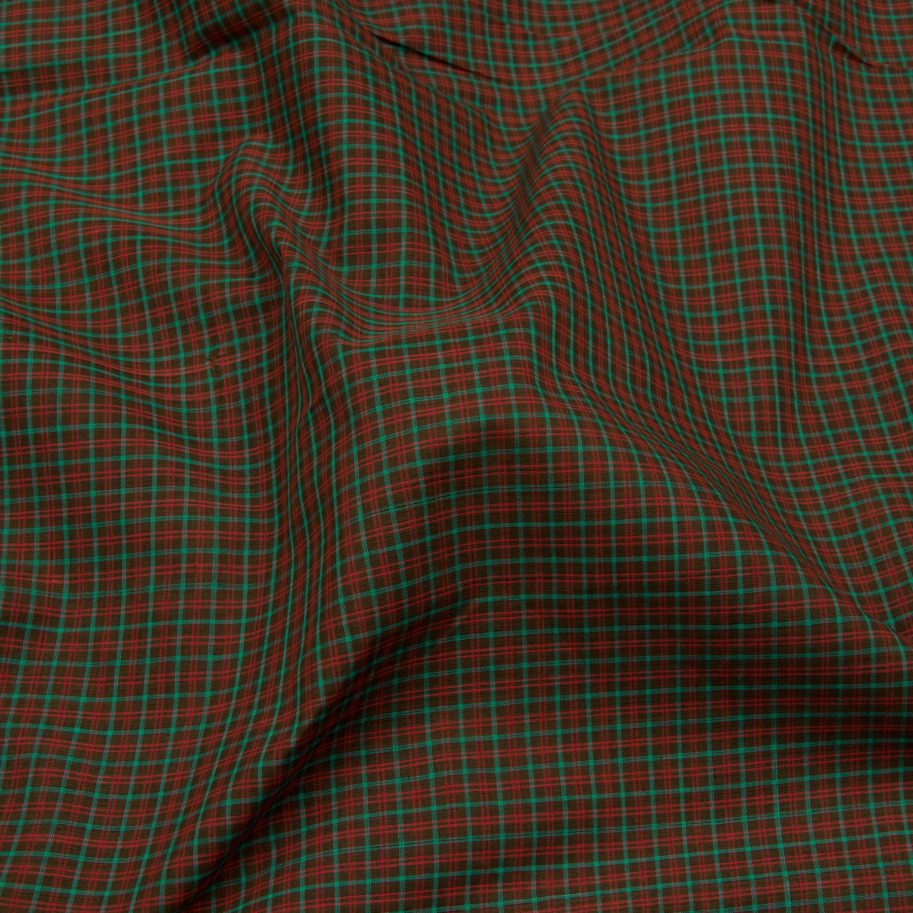 Kanakavalli Mangalgiri Cotton Sari 23-261-HS003-04181 - Fabric View